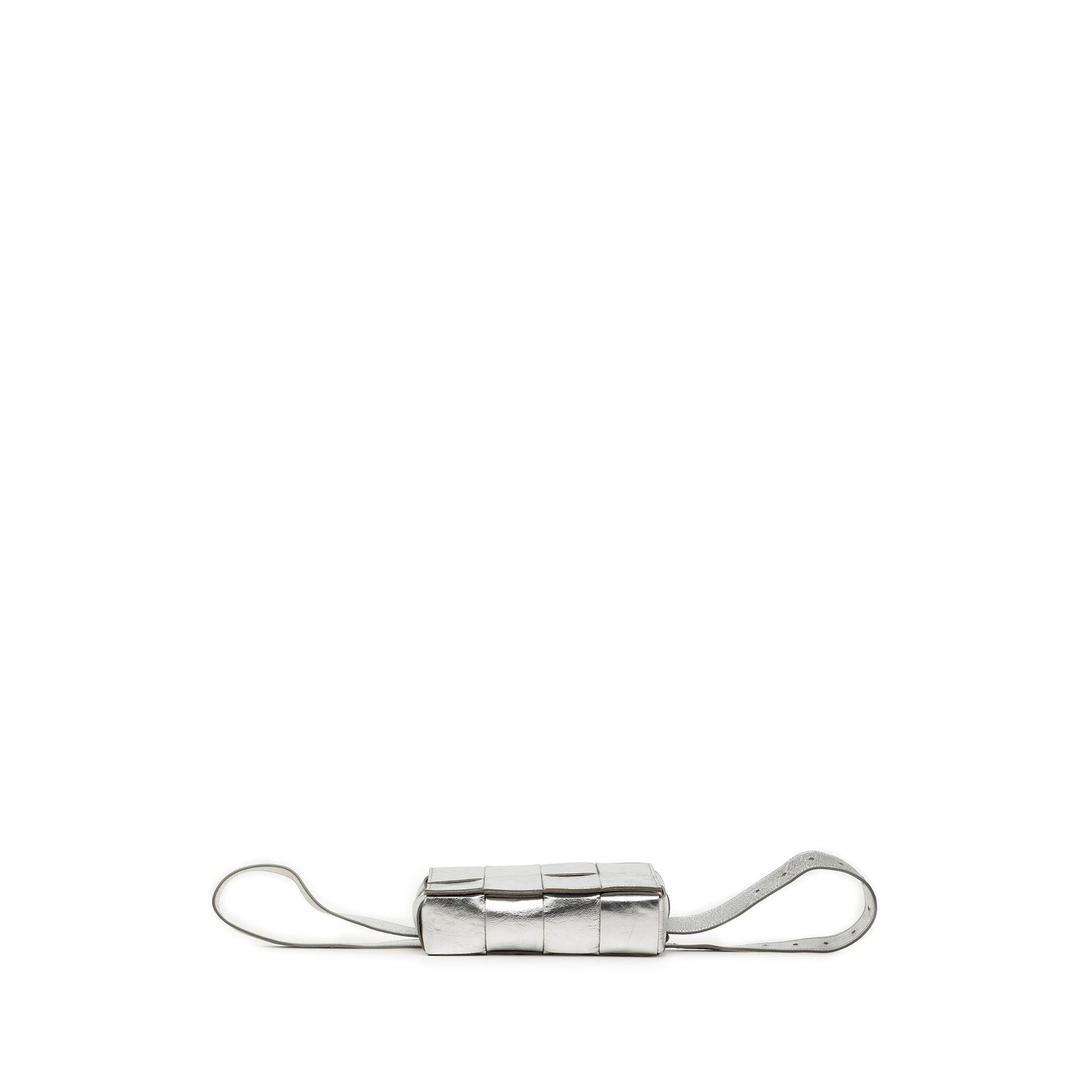 Bottega Veneta Mini Paper Calfskin Intrecciato Cassette Belt Bag
