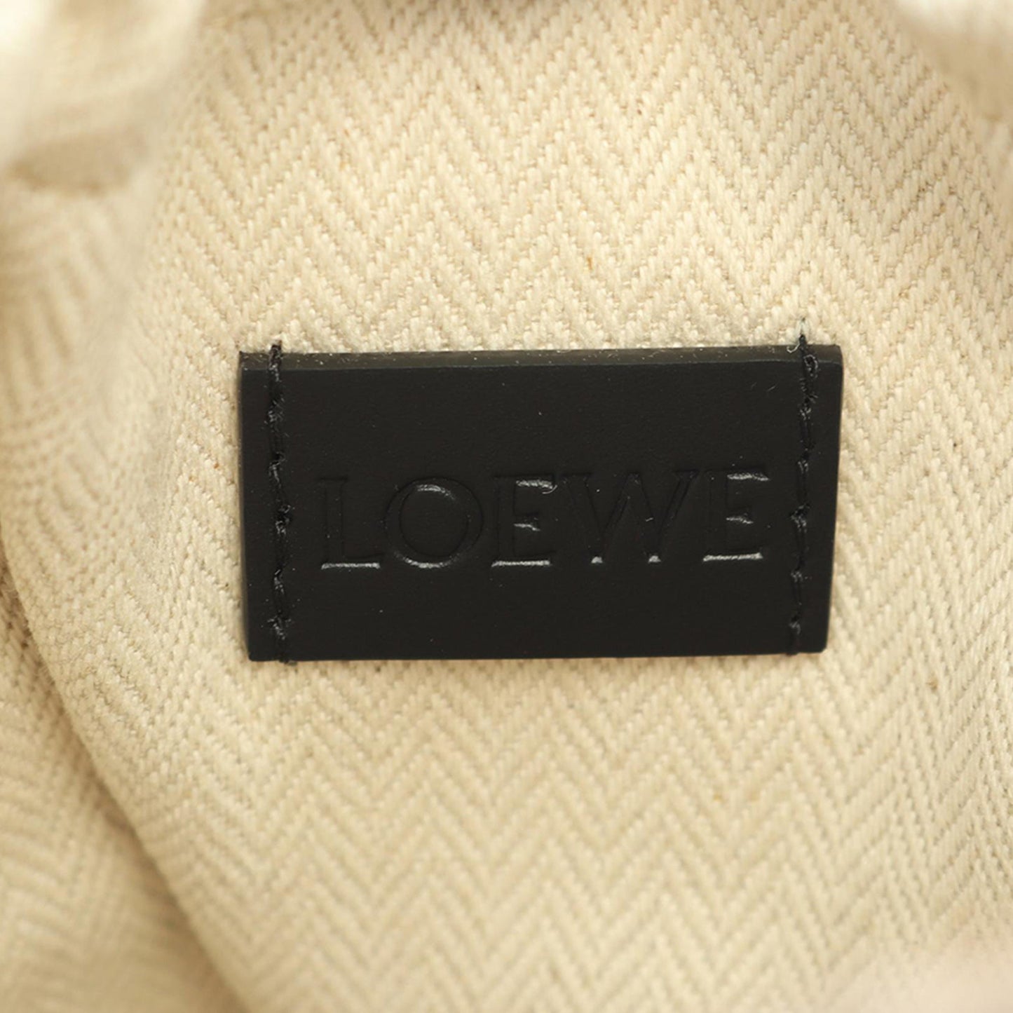 LOEWE Raffia Blade Pocket Shoulder Bag