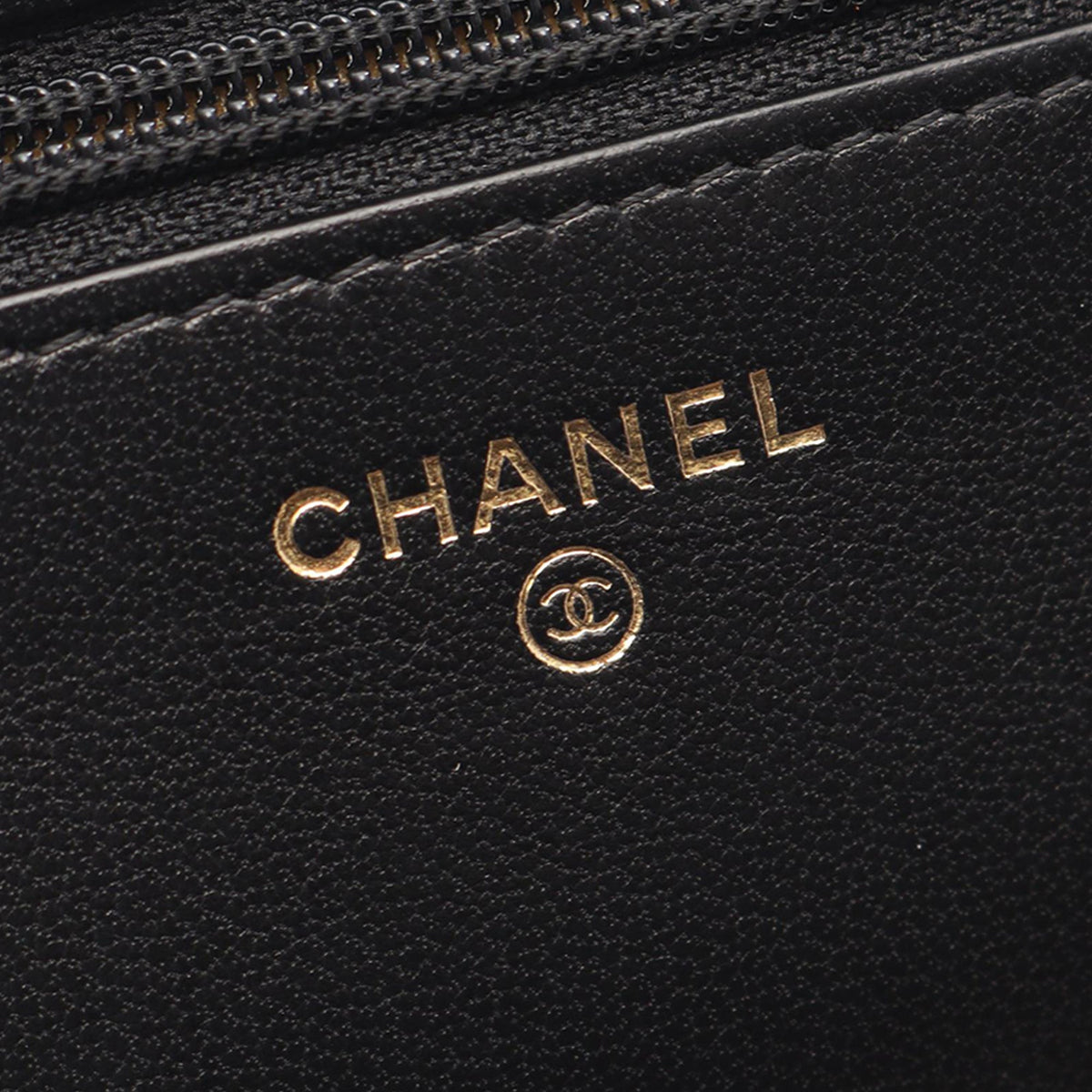 Chanel CC Quilted Lambskin Pearl Crush Wallet On Chain