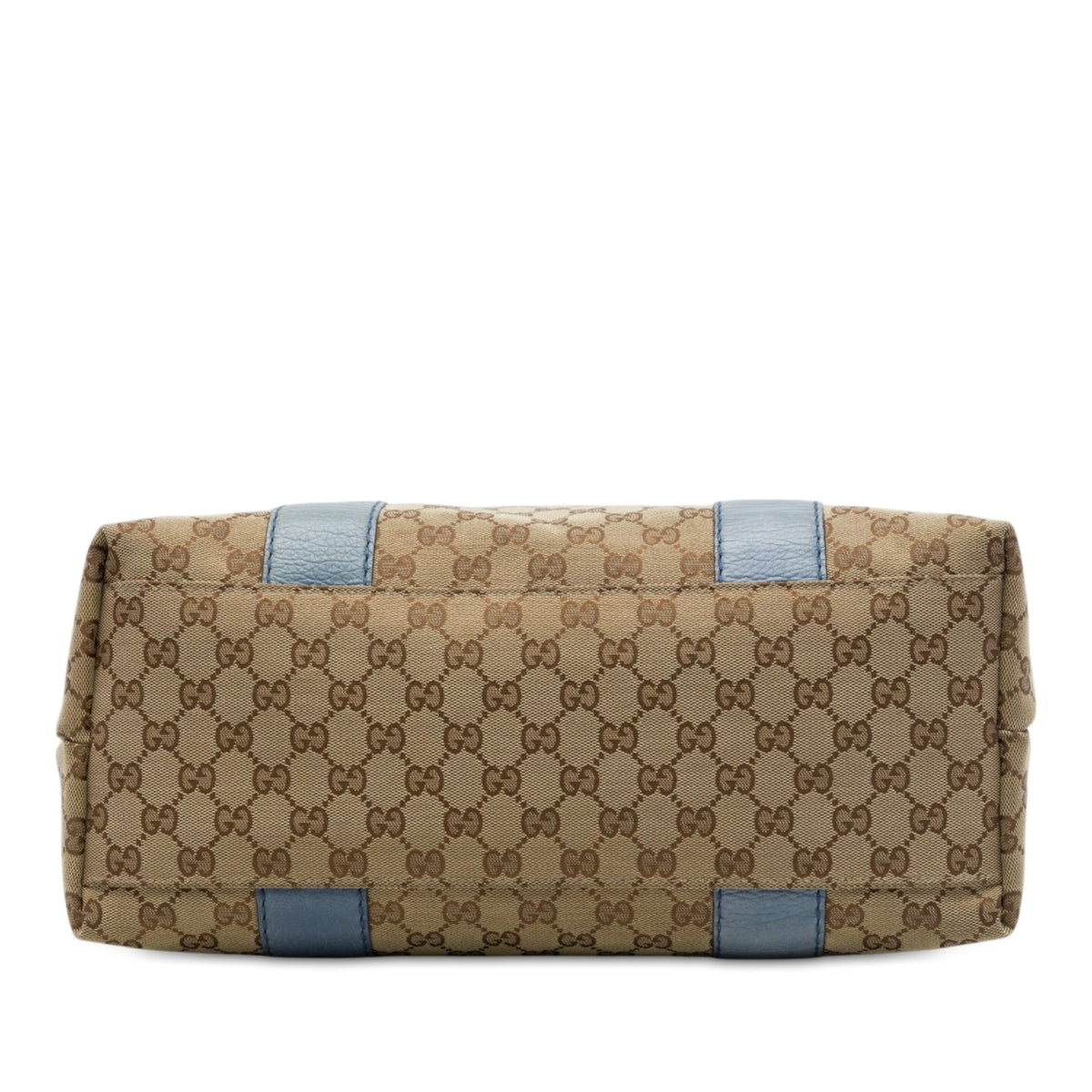 Gucci Medium GG Canvas Bamboo Libeccio Tote