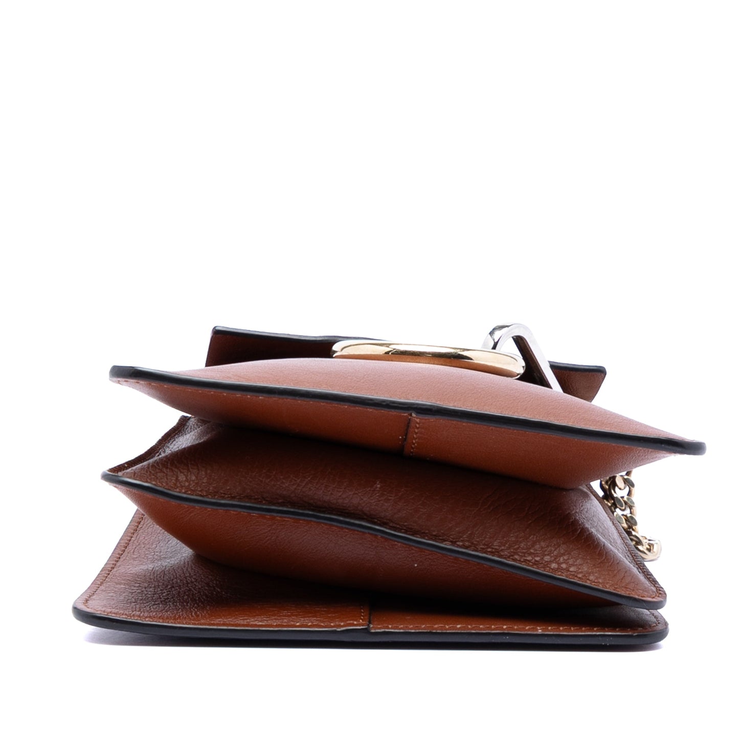 Chloé Mini Calfskin and Suede Faye Bracelet Bag
