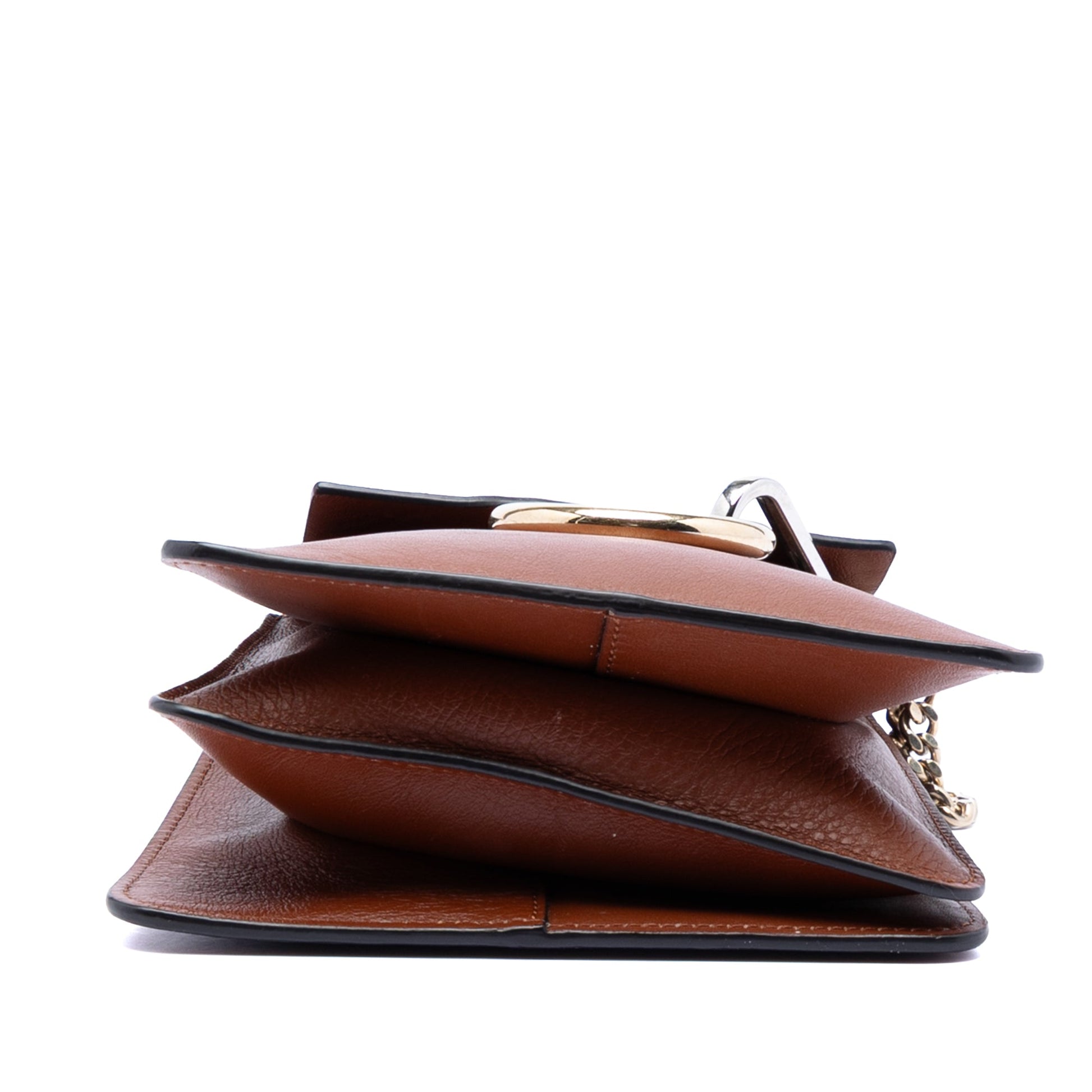 Chloé Mini Calfskin and Suede Faye Bracelet Bag