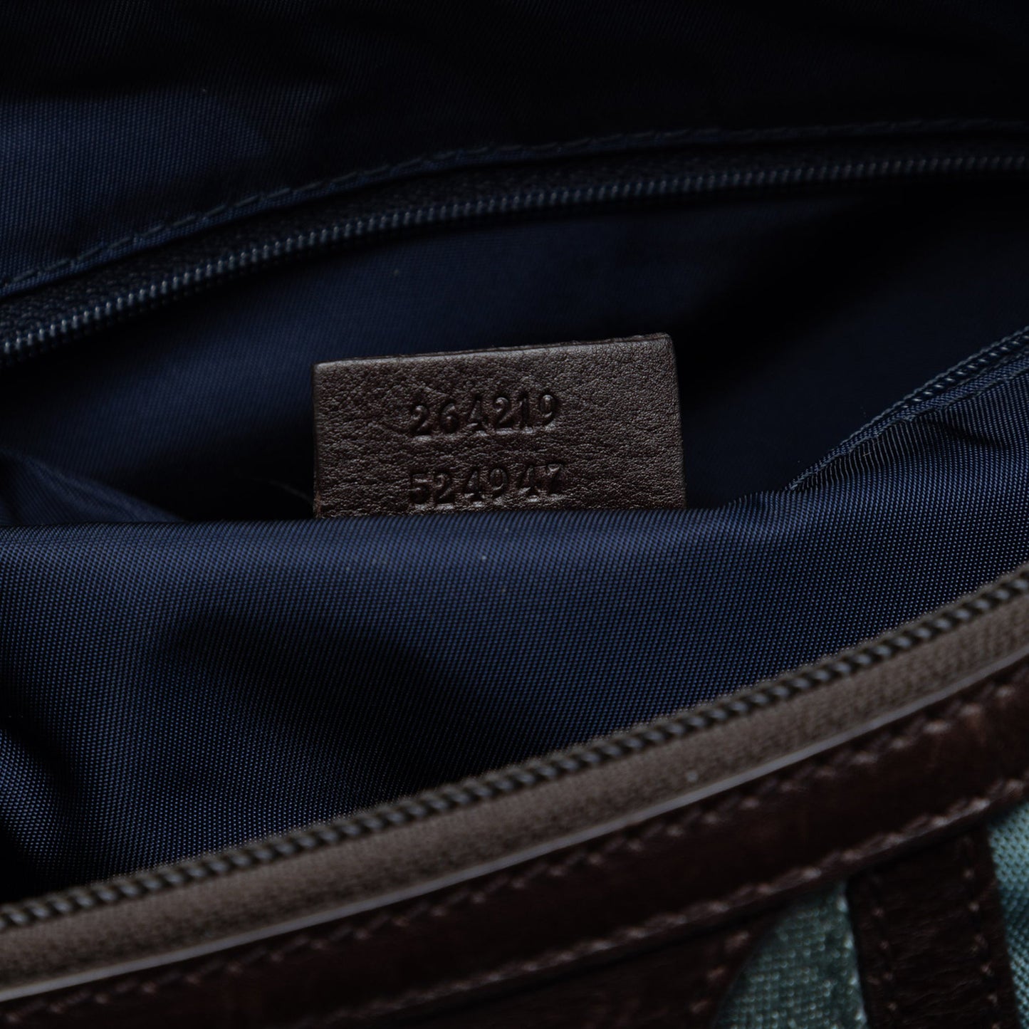 Canvas Web Shoulder Bag