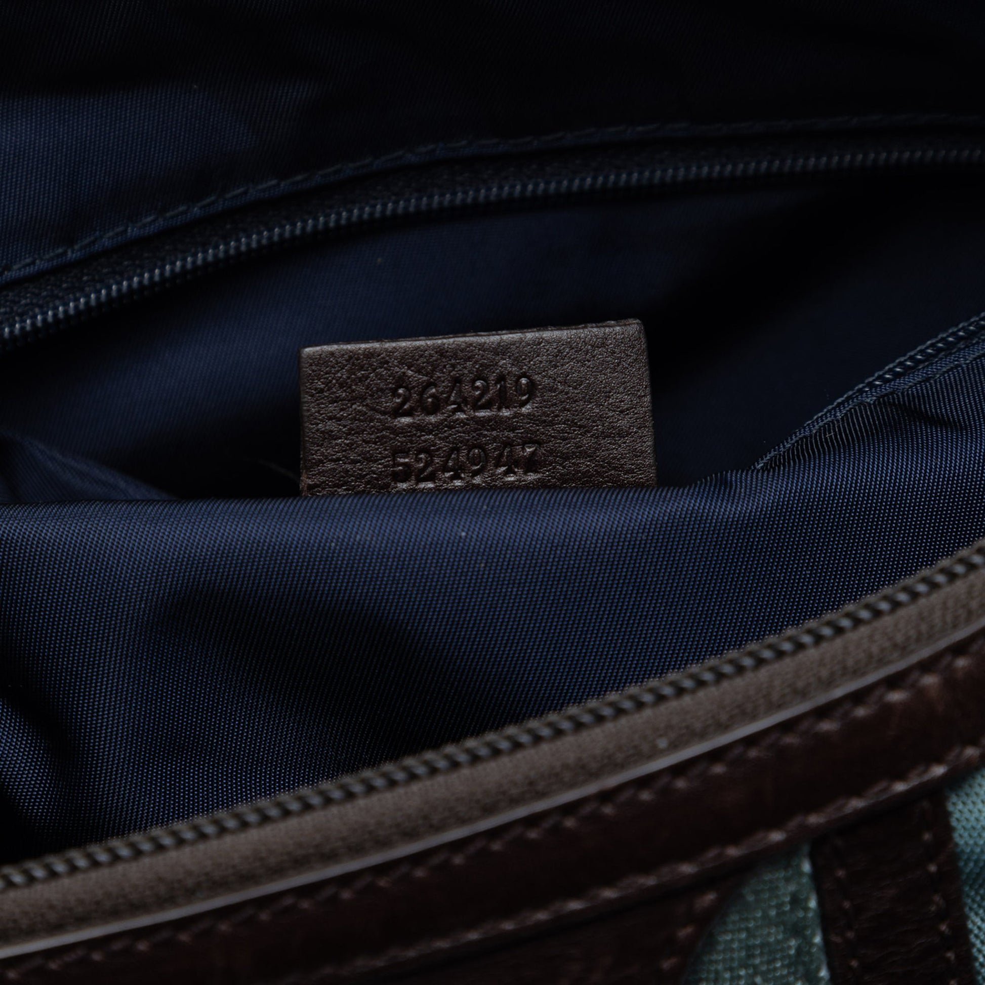 Canvas Web Shoulder Bag