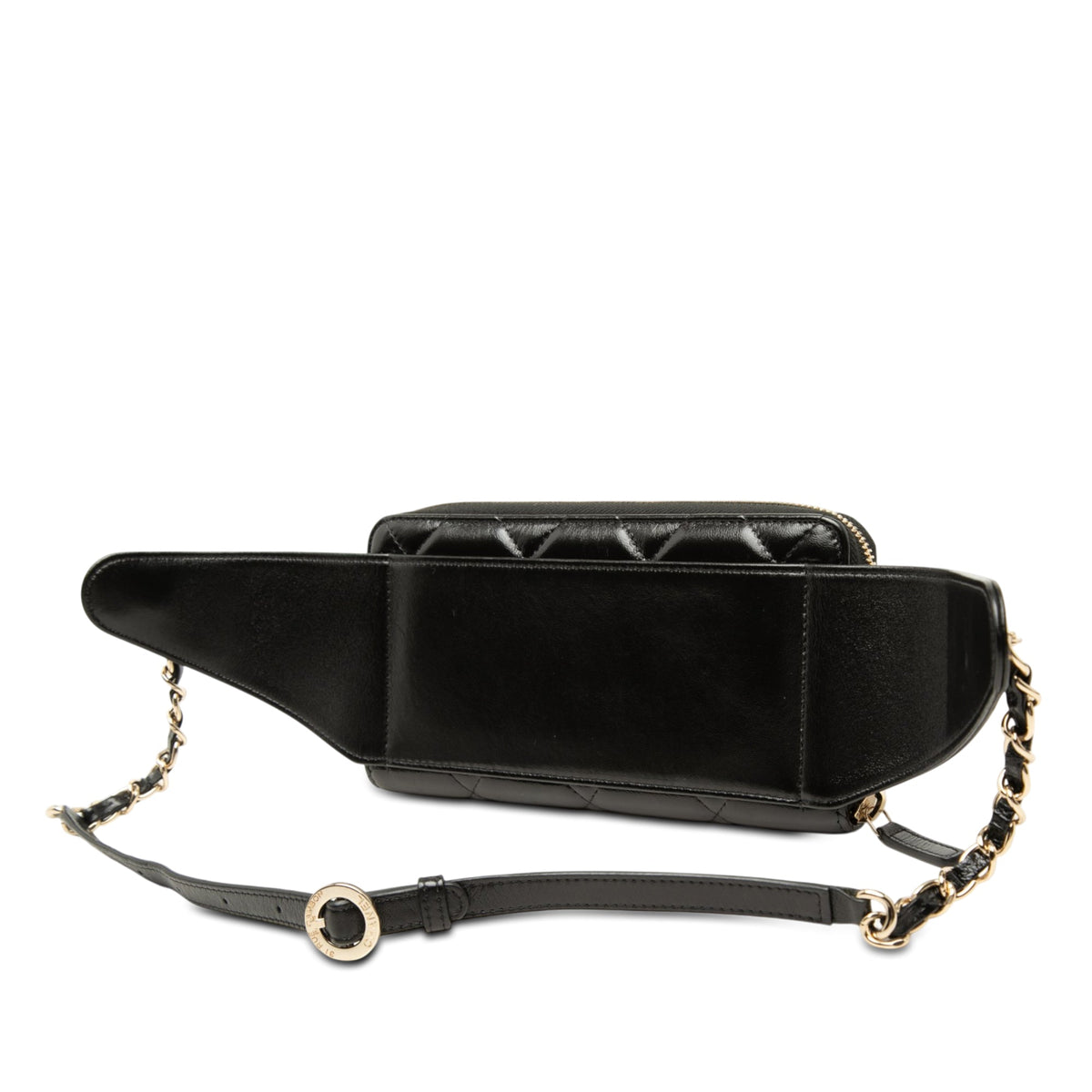 Chanel CC Quilted Lambskin Waist Chain Wallet