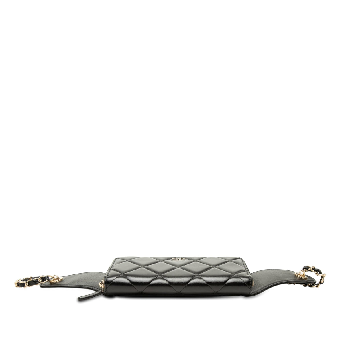 Chanel CC Quilted Lambskin Waist Chain Wallet