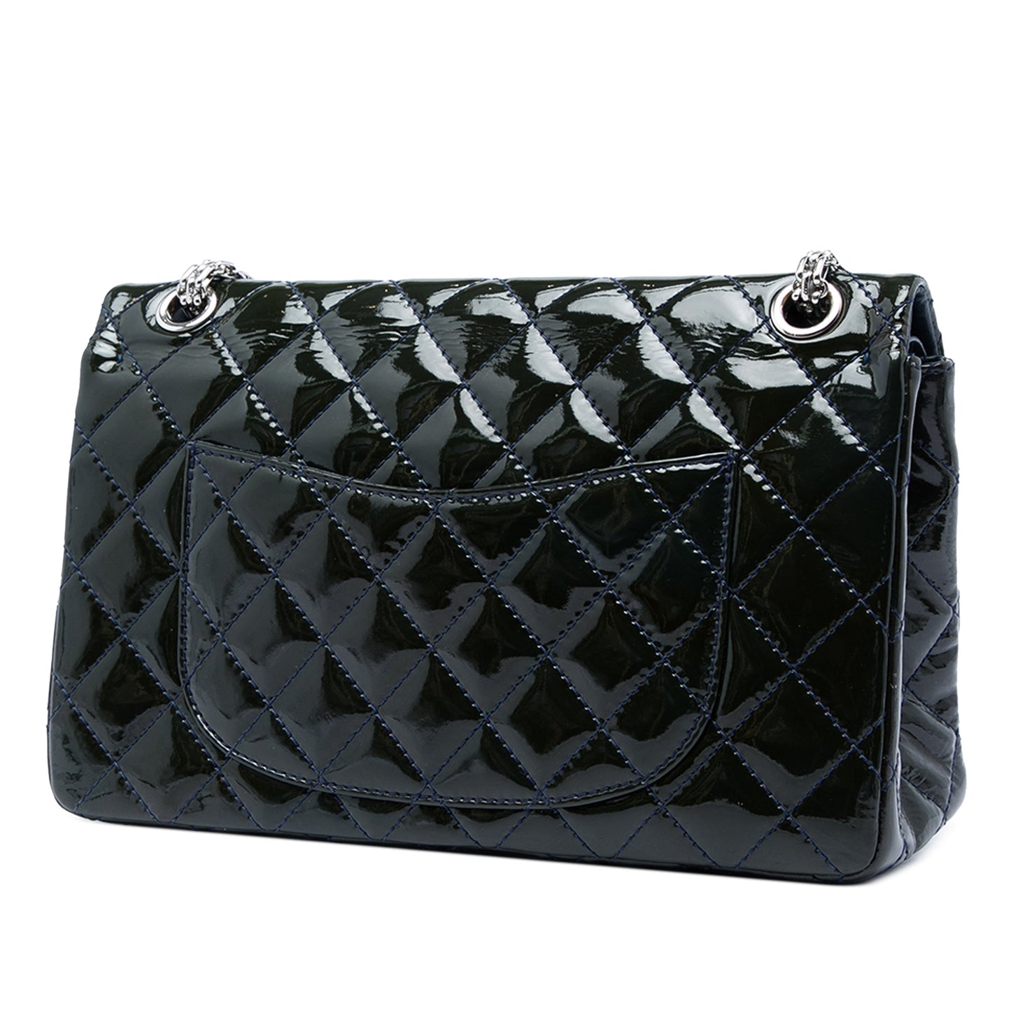 Chanel Quilted Patent Reissue 2.55 Double Flap 226