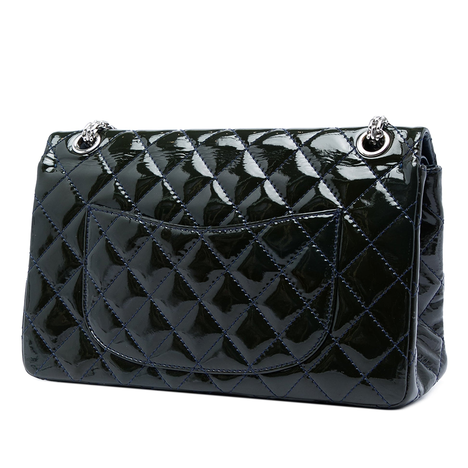 Chanel Quilted Patent Reissue 2.55 Double Flap 226