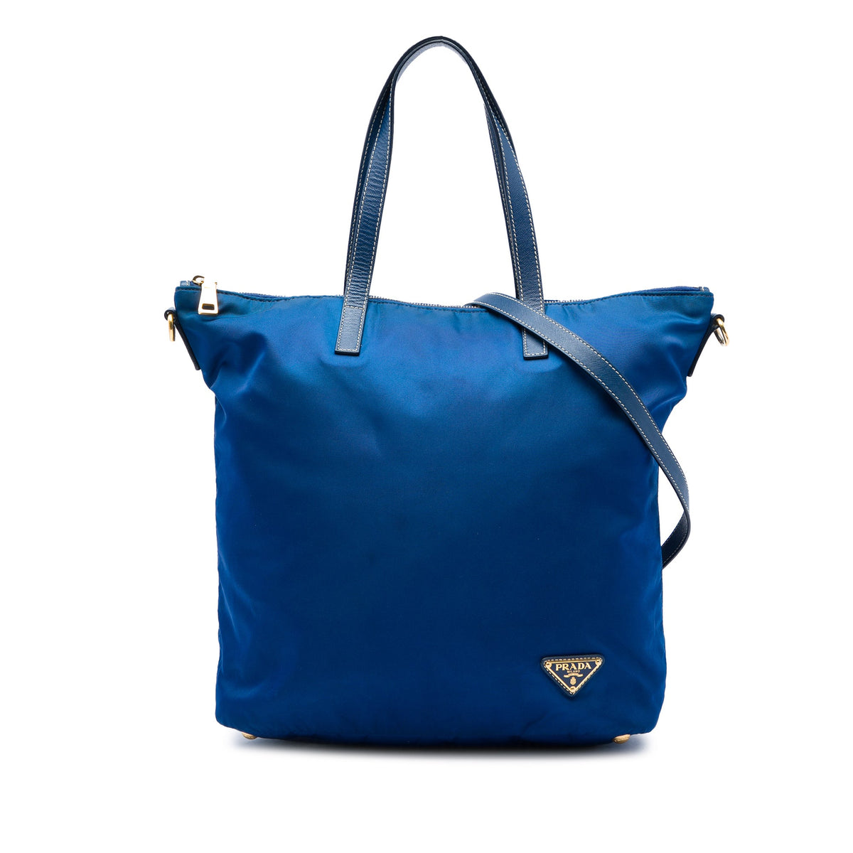 Prada Tessuto Zip Top Convertible Tote