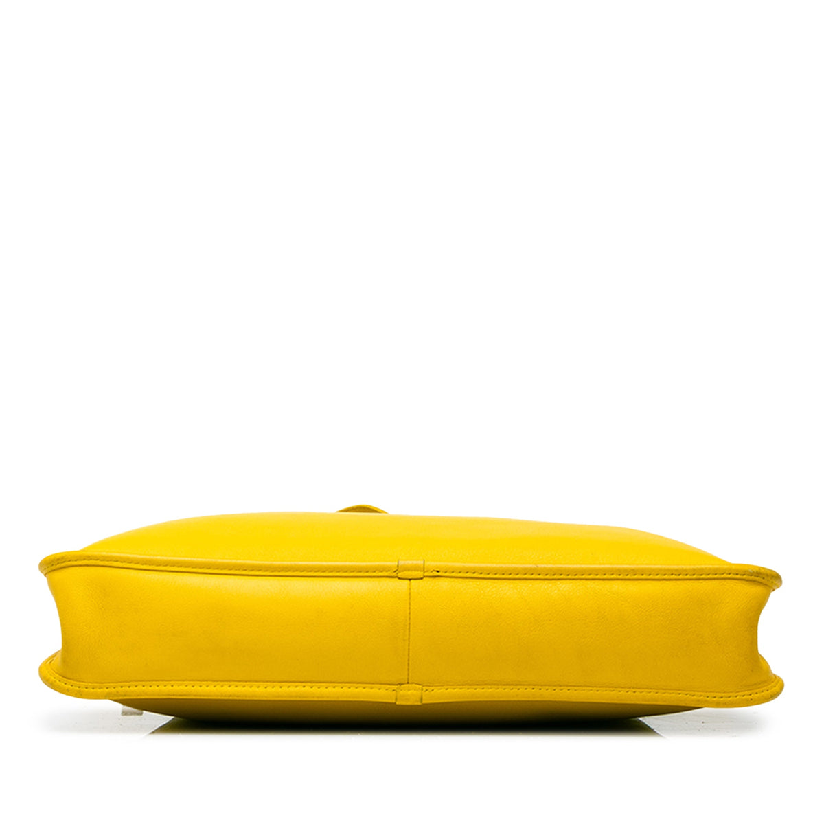 LOEWE Leather Anagram Toledo Briefcase — Yellow