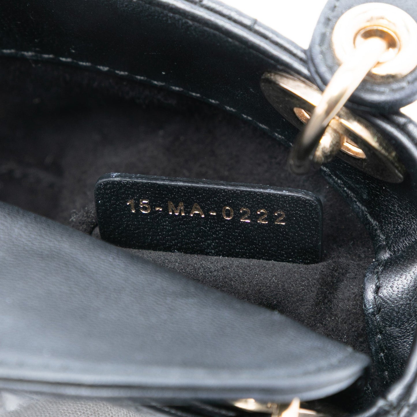 Dior Micro Lambskin Cannage Lady Dior