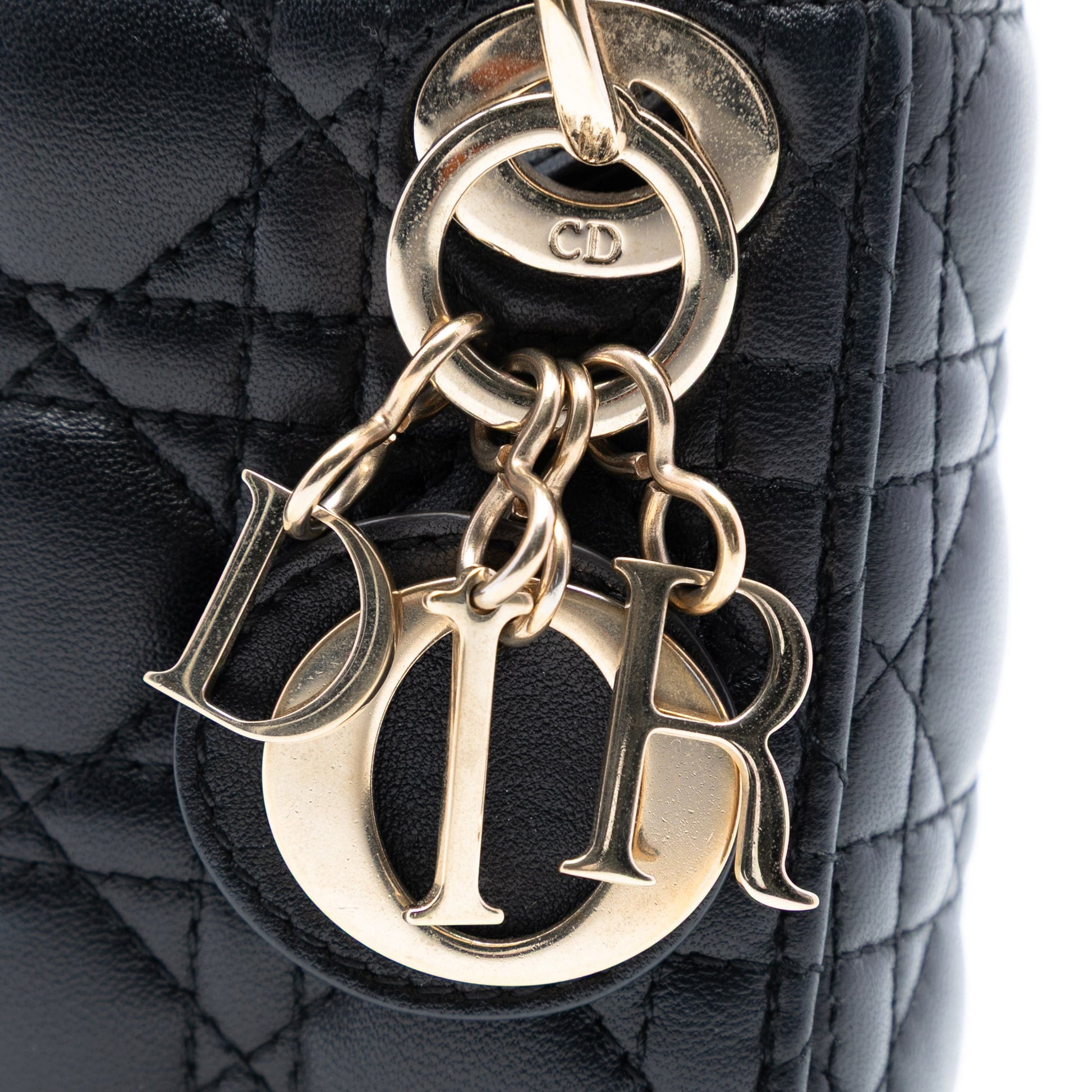 Dior Micro Lambskin Cannage Lady Dior