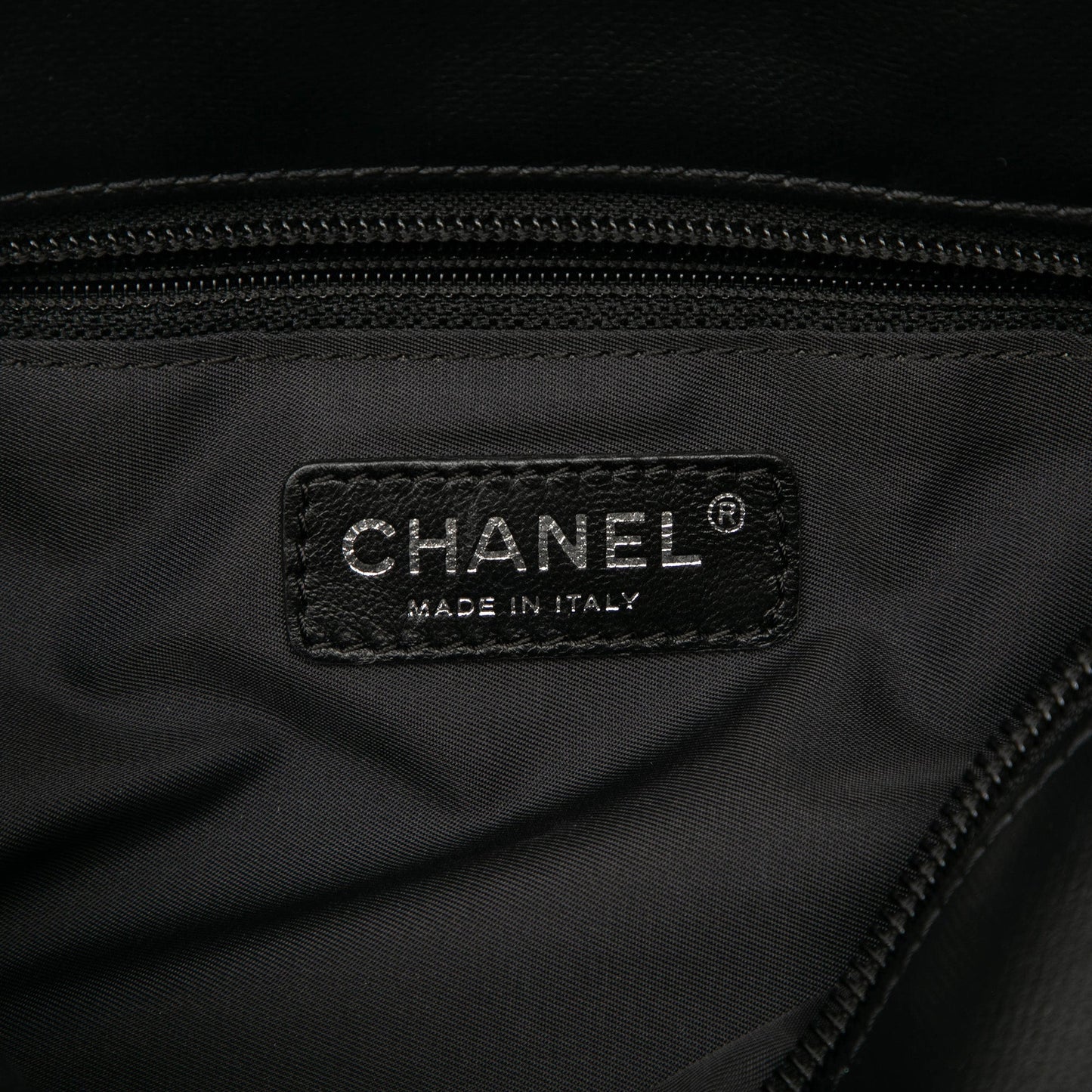 Chanel Small Quilted Coated Canvas Paris Biarritz Tote
