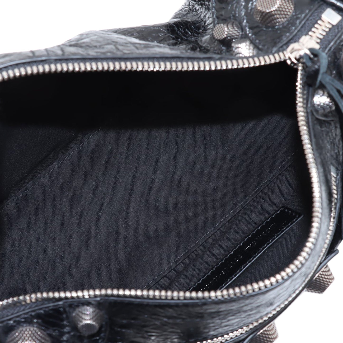 Balenciaga Lambskin Motocross Le Cagole Cylinder Crossbody