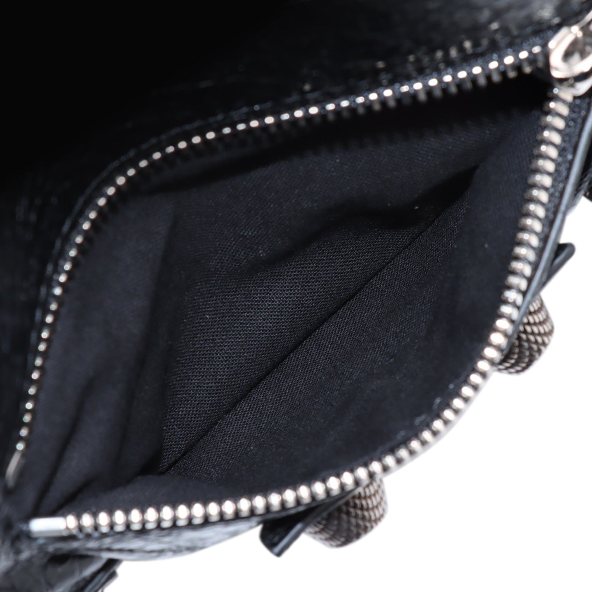 Balenciaga Lambskin Motocross Le Cagole Cylinder Crossbody