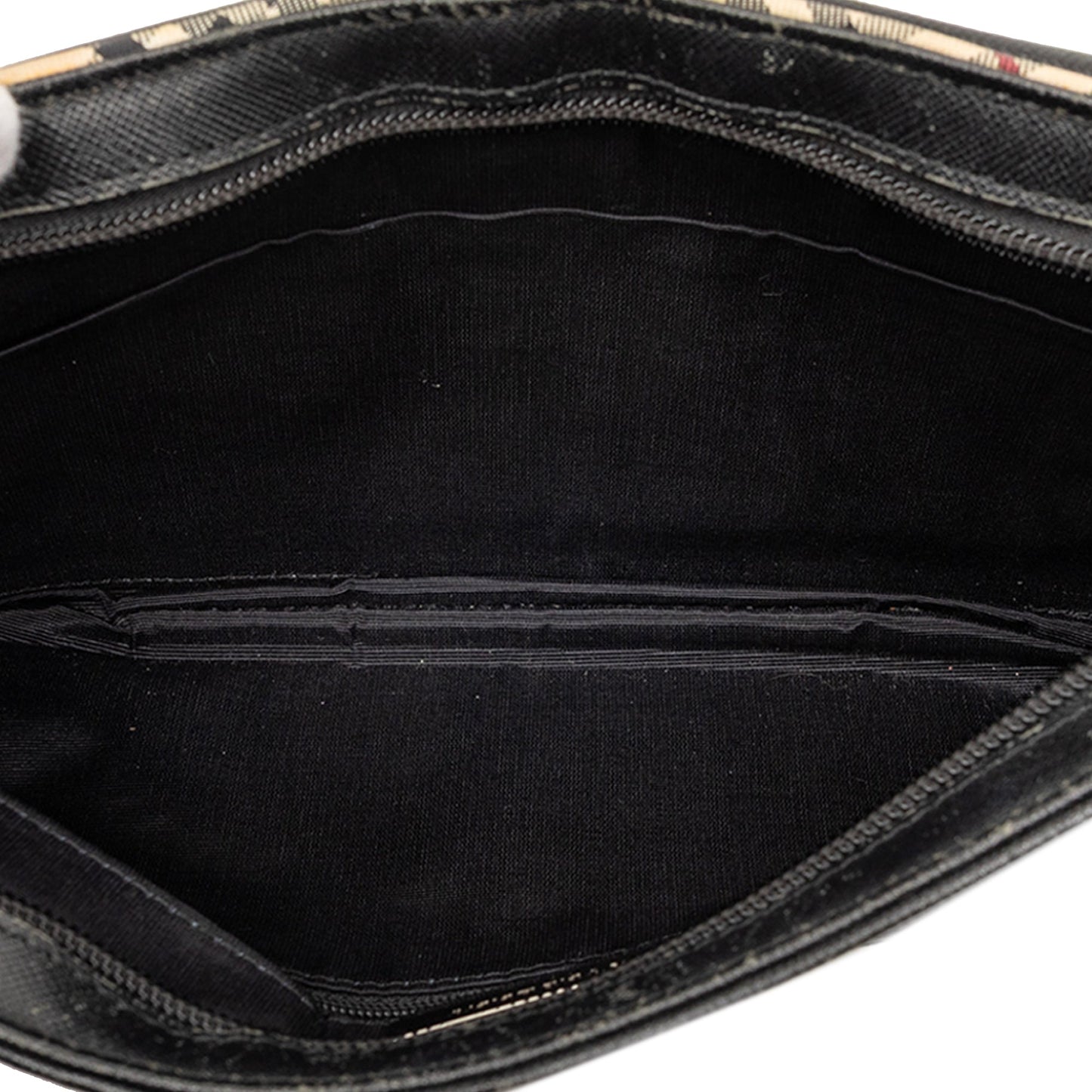 Burberry Nova Check Canvas Shoulder Bag