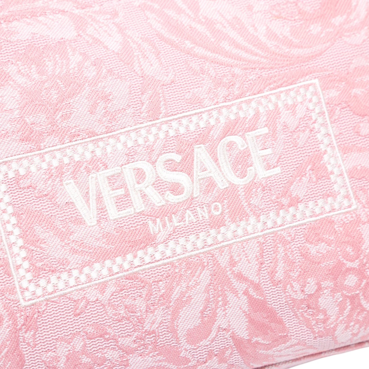 Versace Small Canvas Barocco Athena Tote