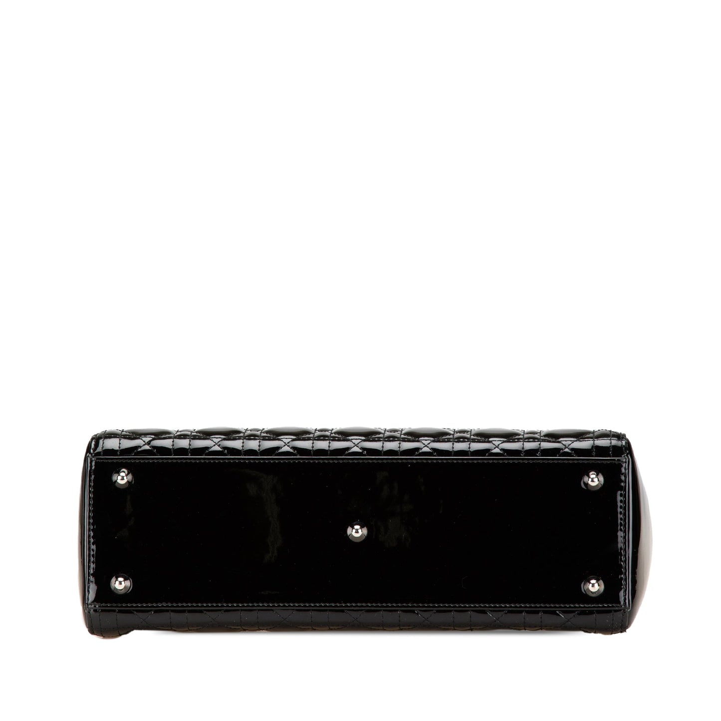 Dior Large Patent Cannage Lady Dior