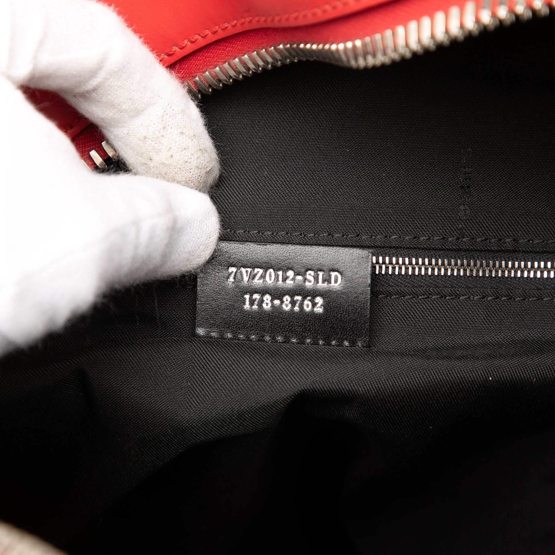Fendi Nylon and Leather Faces Backpack