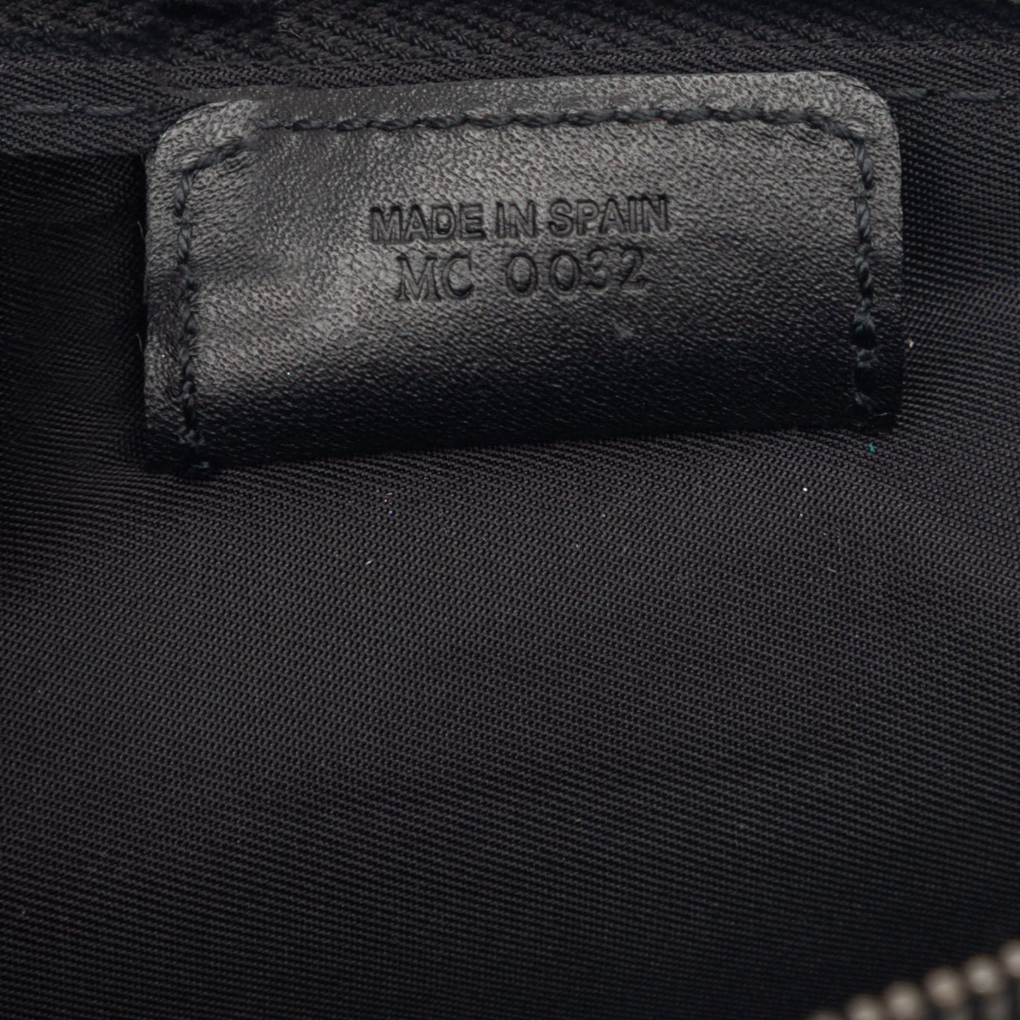 Dior Mini Diorissimo Canvas Saddle Pochette