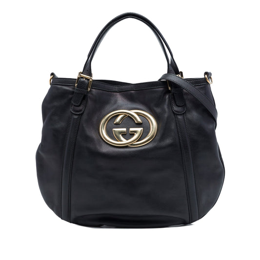 Gucci Medium Calfskin Britt Satchel