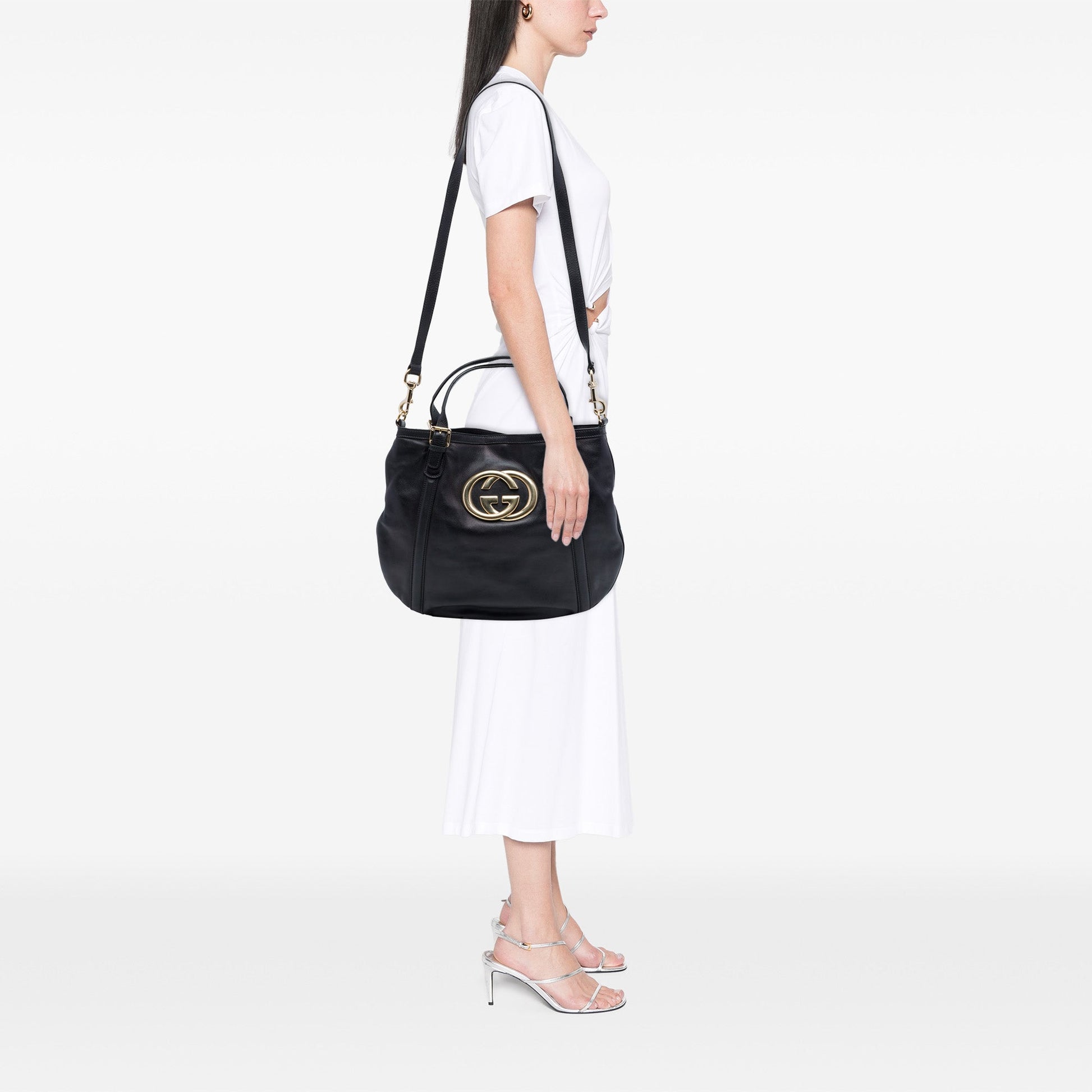 Gucci Medium Calfskin Britt Satchel