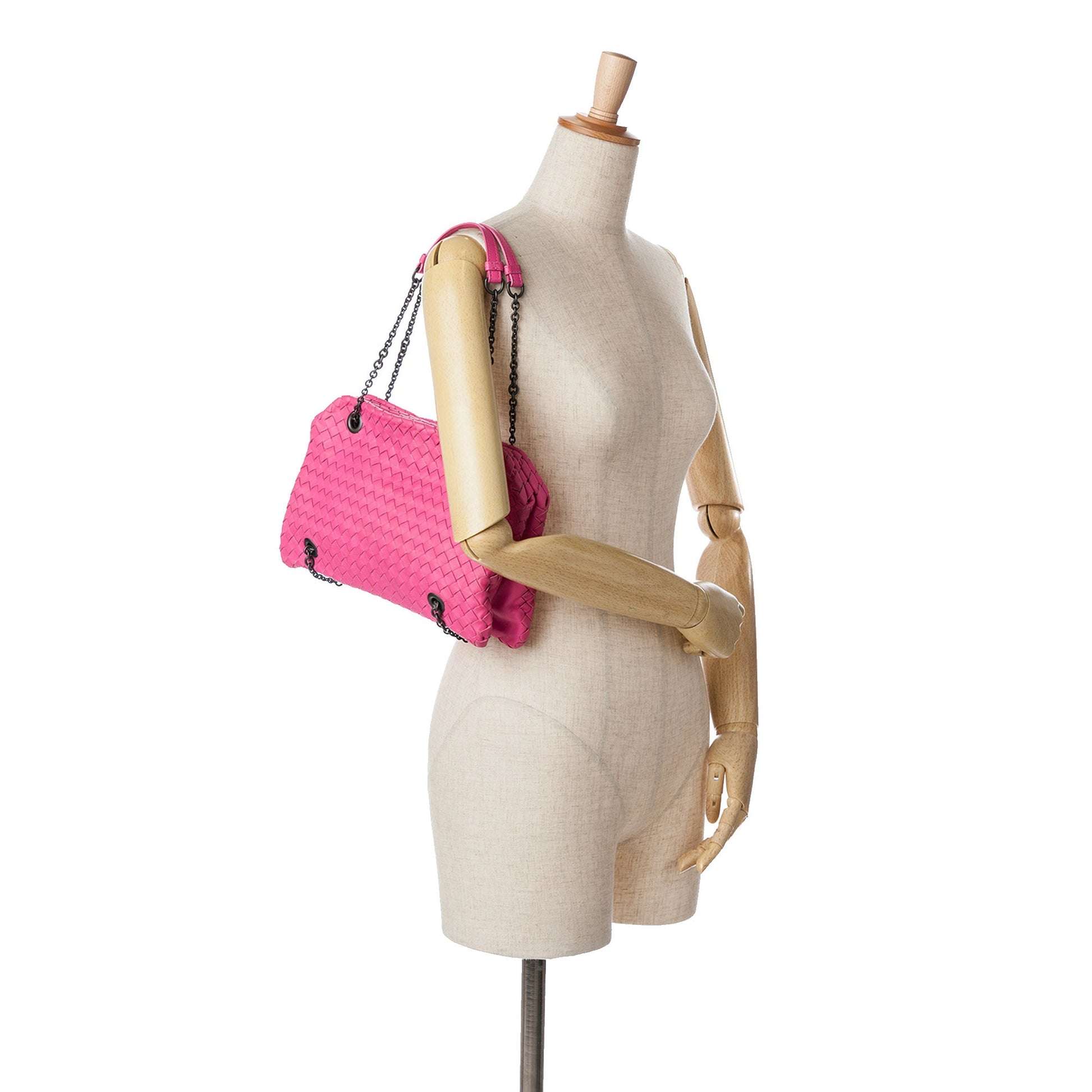 Bottega Veneta Nappa Intrecciato Duo Shoulder Bag
