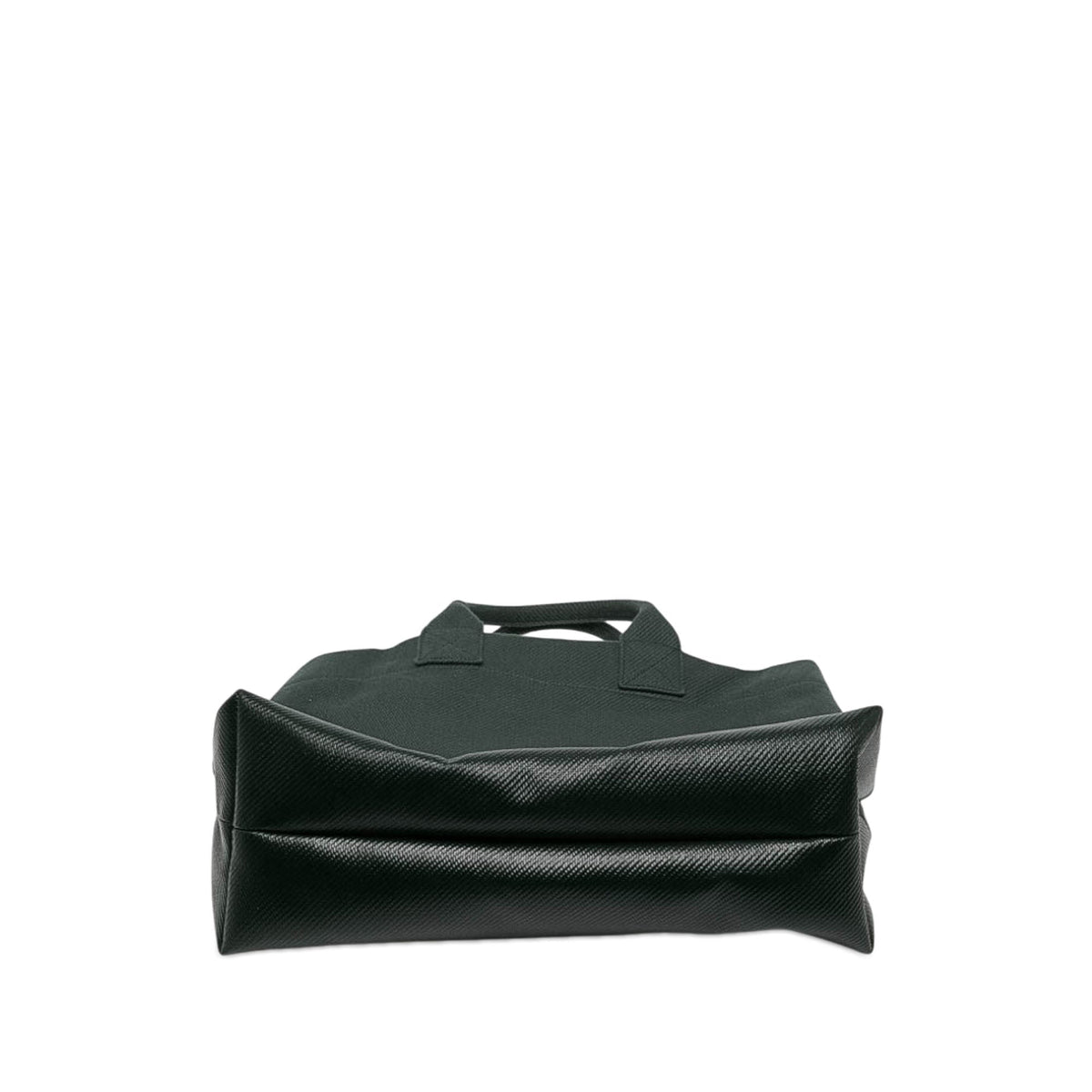 Gucci Canvas Embossed Logo Tote — Green