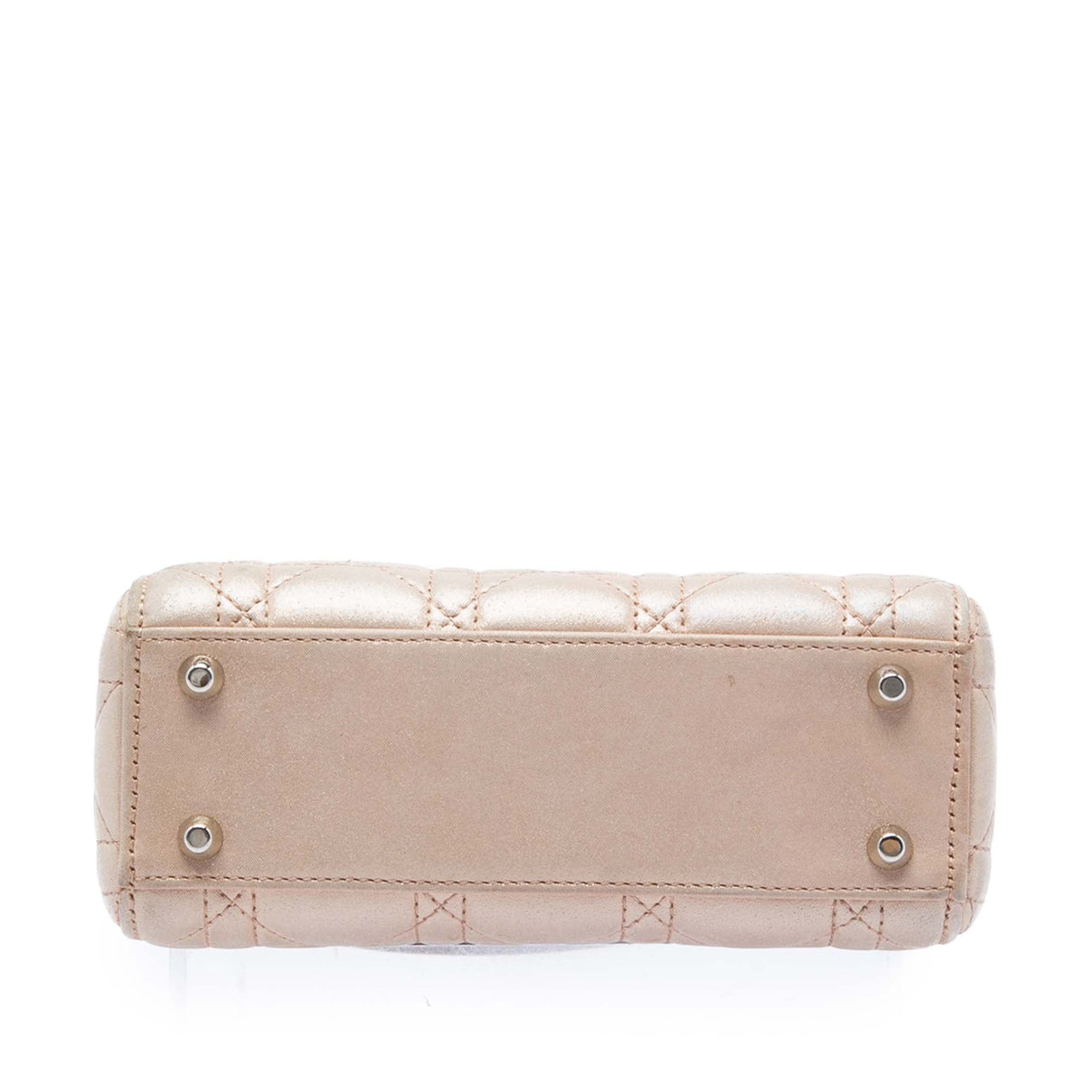 Dior Mini Iridescent Lambskin Cannage Lady Dior
