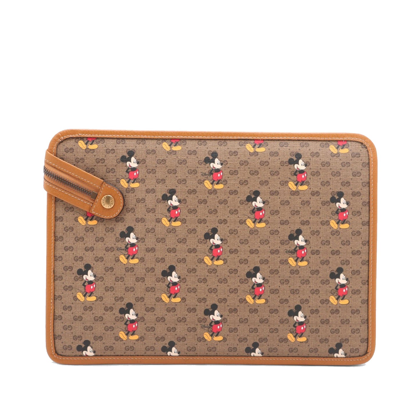 Gucci Disney Micro GG Supreme Mickey Mouse Clutch