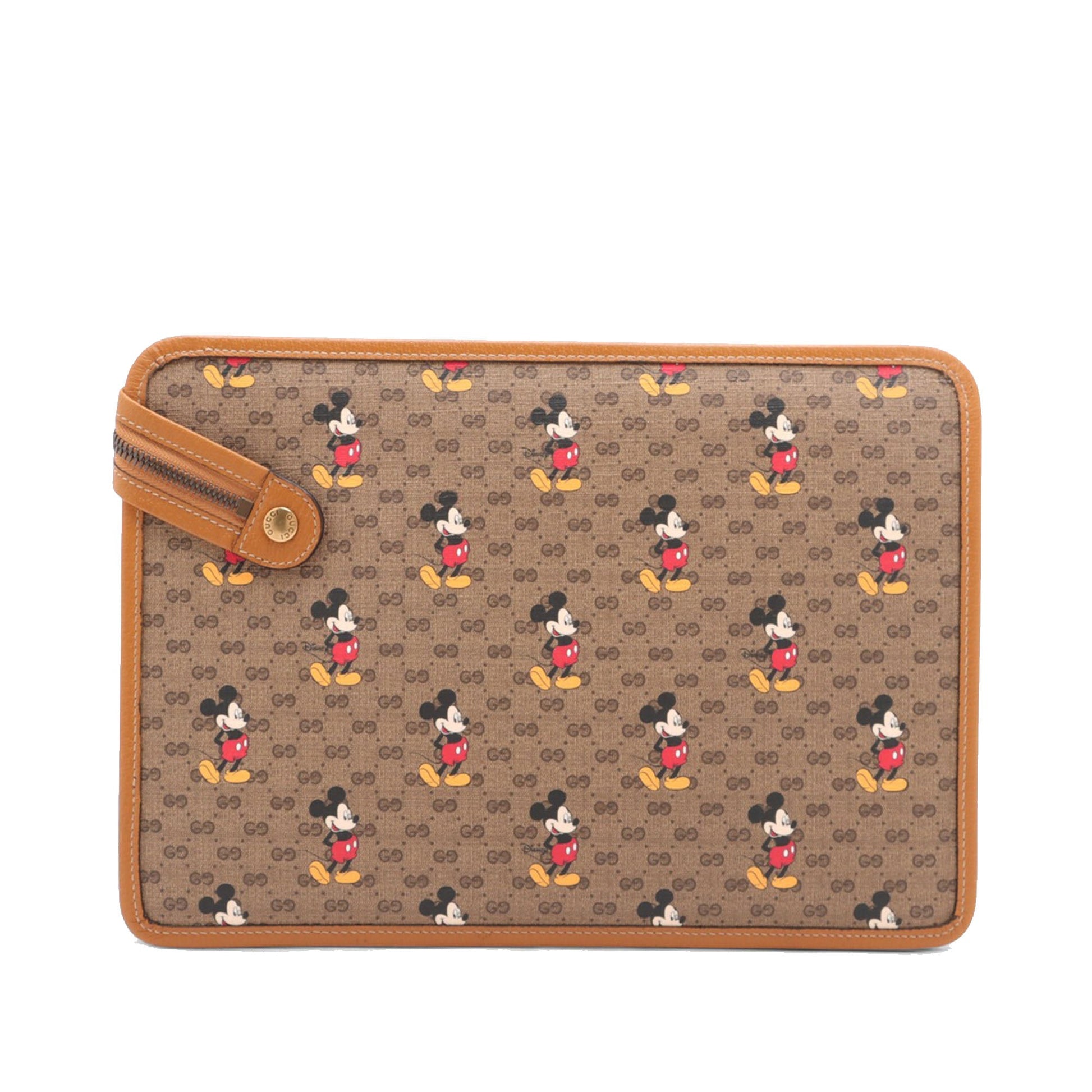 Gucci Disney Micro GG Supreme Mickey Mouse Clutch