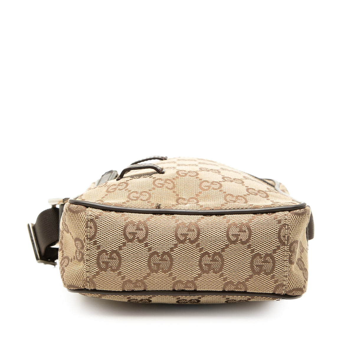 Gucci GG Canvas Crossbody — Beige