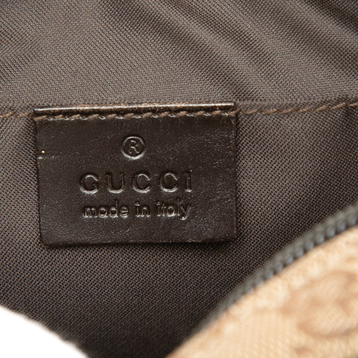 Gucci GG Canvas Crossbody — Beige