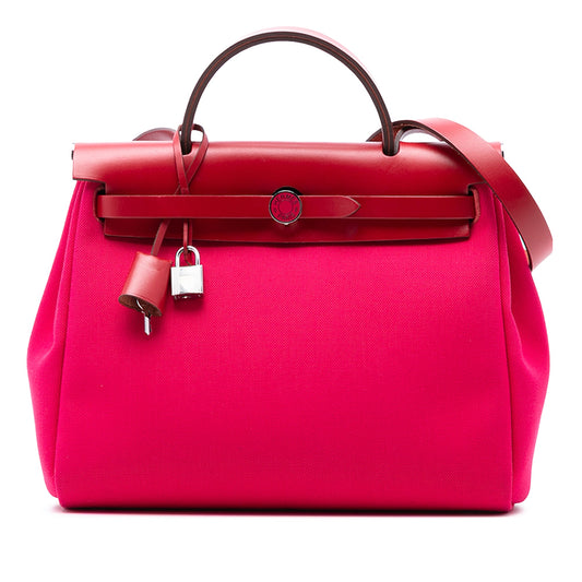 HermÃ¨s Toile Herbag Zip 31 Laque