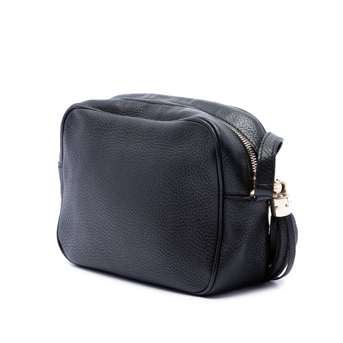 Gucci Calfskin Soho Disco Crossbody — Black