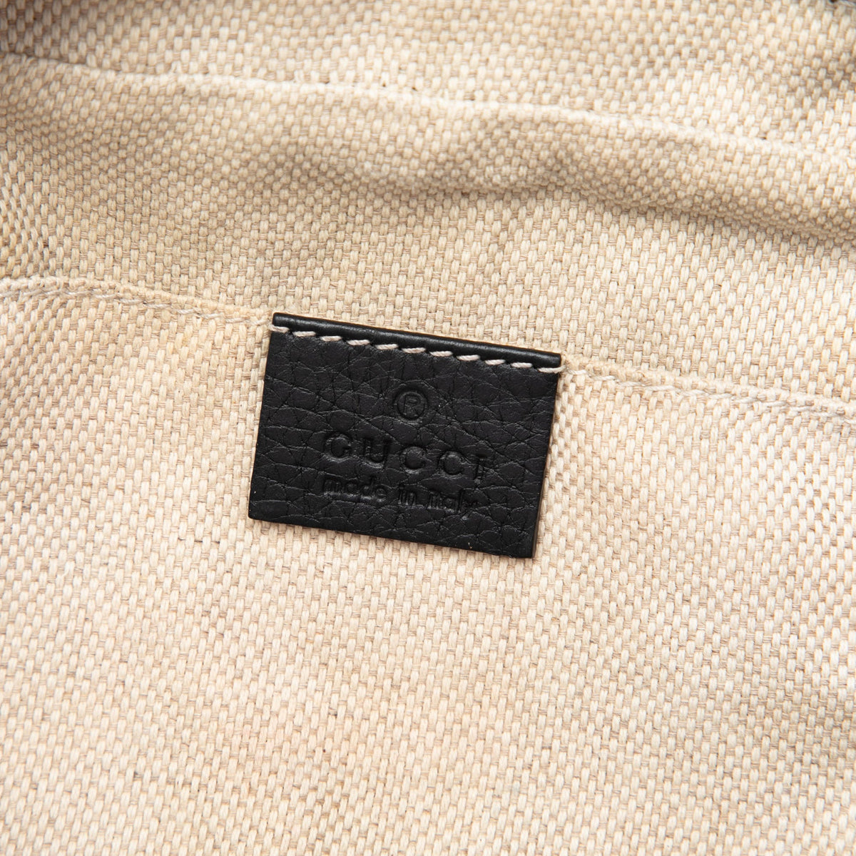 Gucci Calfskin Soho Disco Crossbody — Black