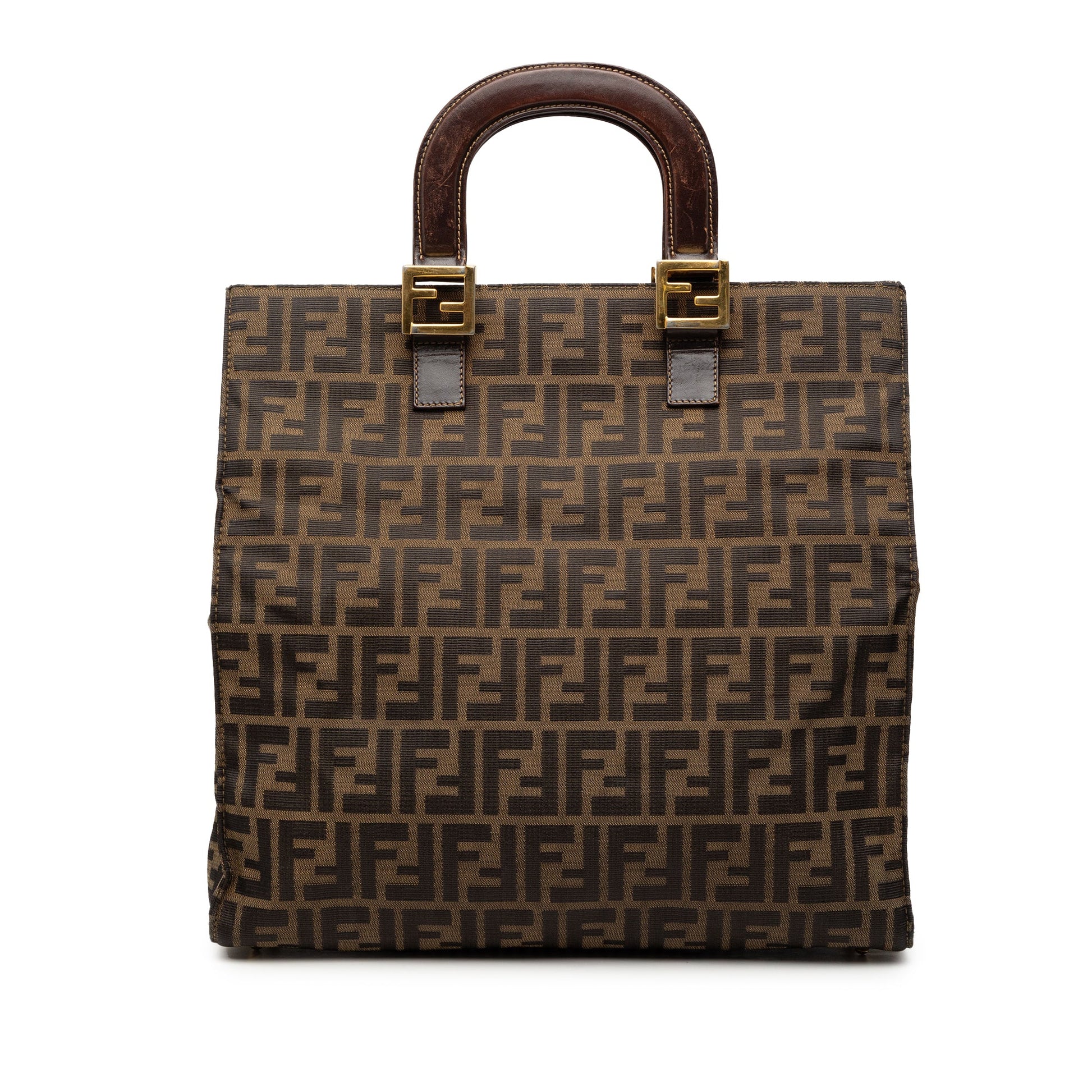 Fendi Zucca Canvas Twins Tote
