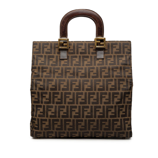 Fendi Zucca Canvas Twins Tote