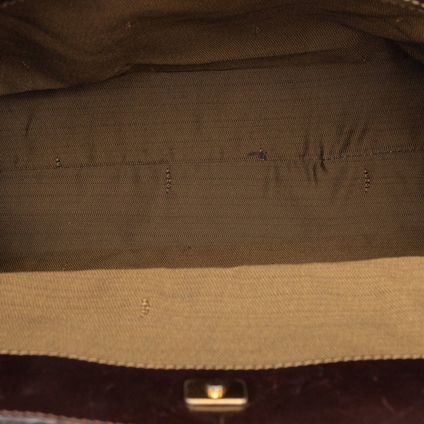 Fendi Zucca Canvas Twins Tote