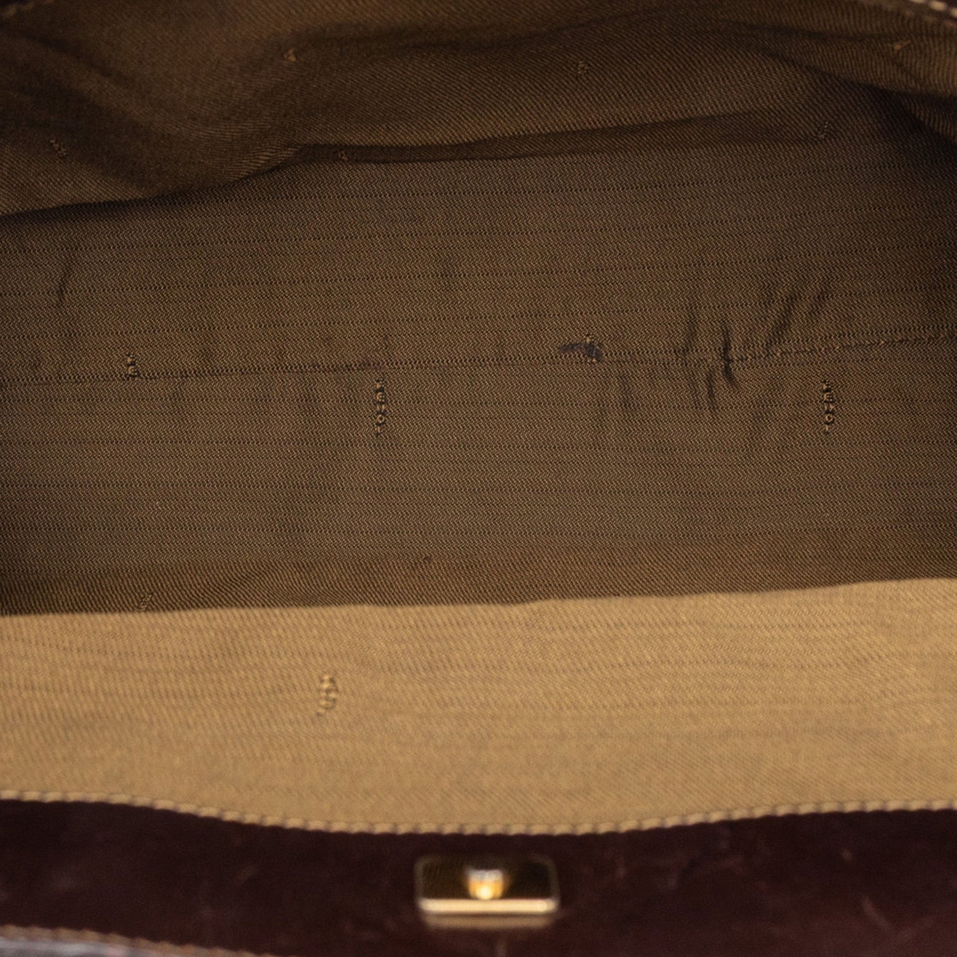 Fendi Zucca Canvas Twins Tote