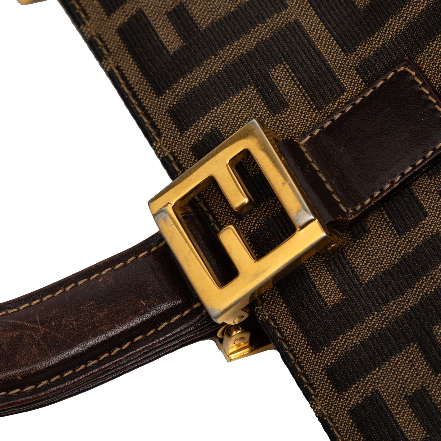 Fendi Zucca Canvas Twins Tote