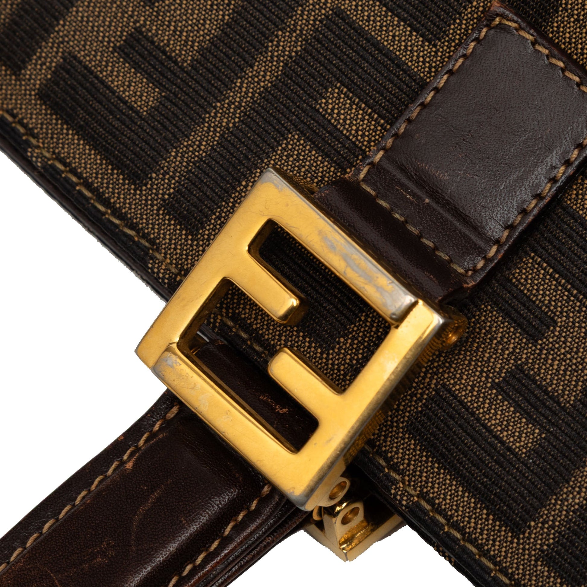 Fendi Zucca Canvas Twins Tote