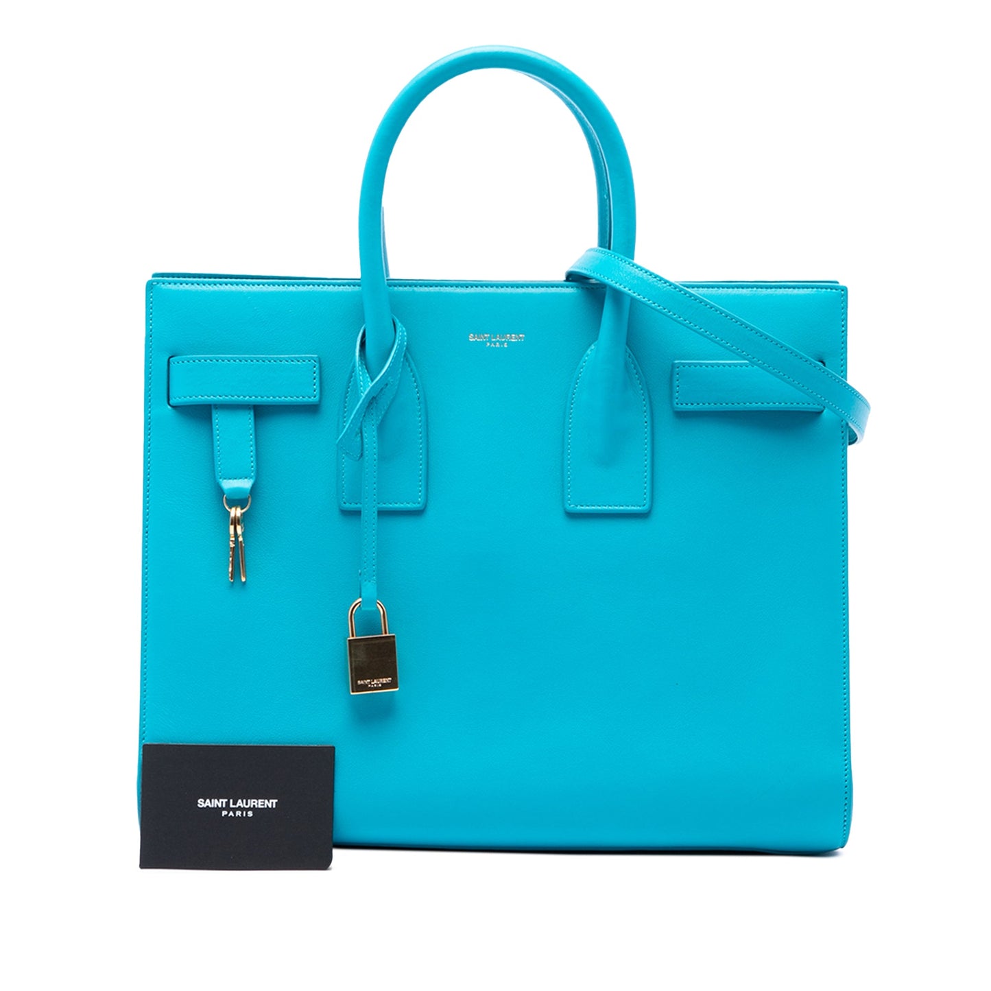 Saint Laurent Small Leather Sac De Jour Satchel