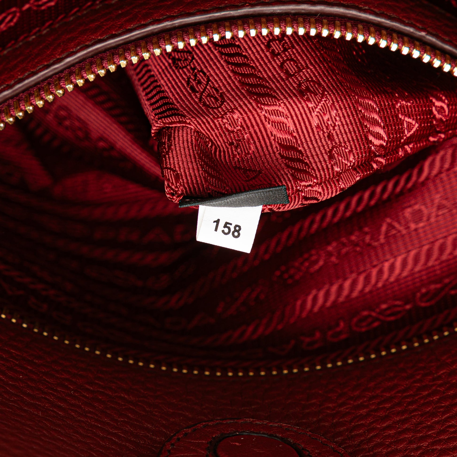 Prada Vitello Daino Shopping Tote