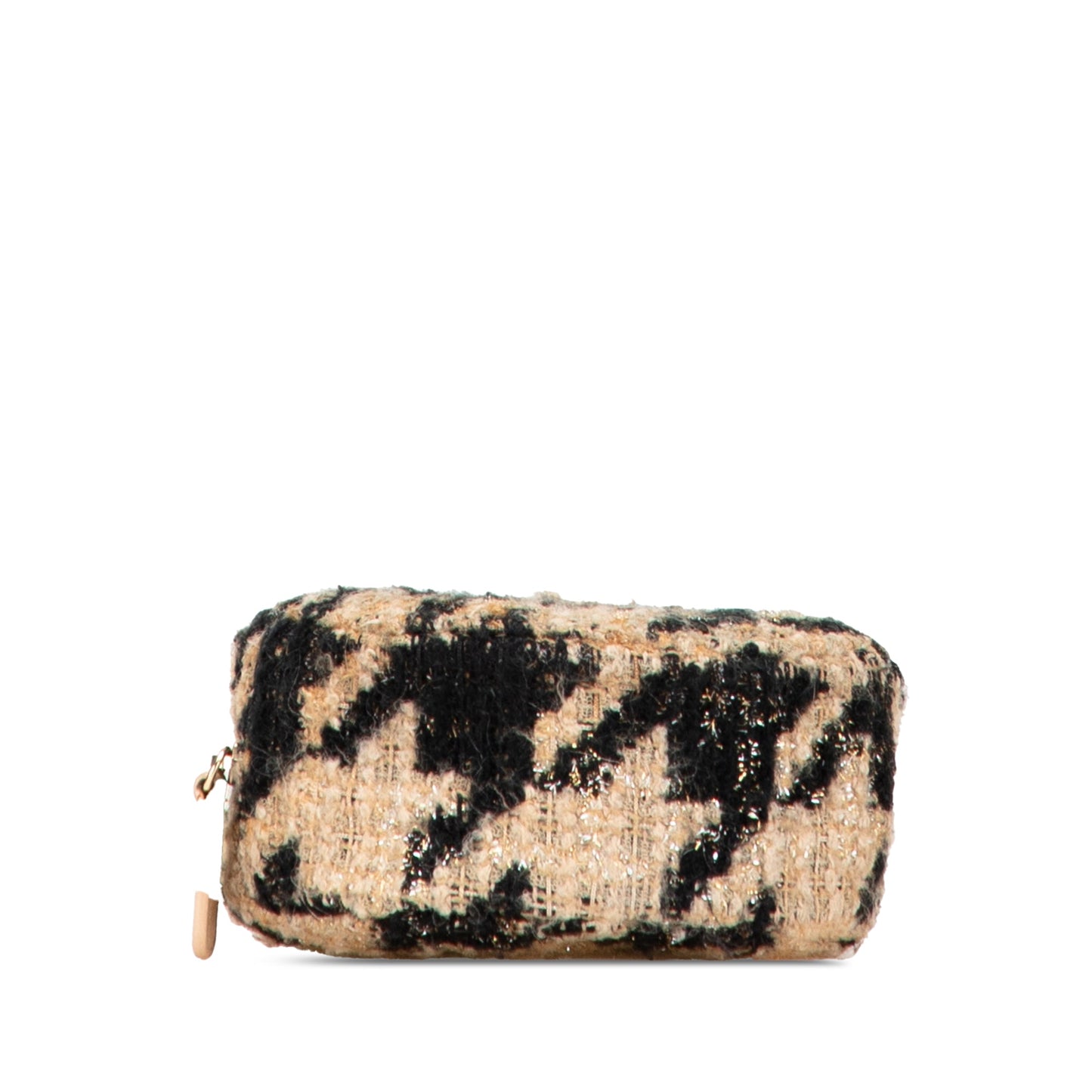 Chanel Tweed 19 Round Clutch with Chain and Coin Purse