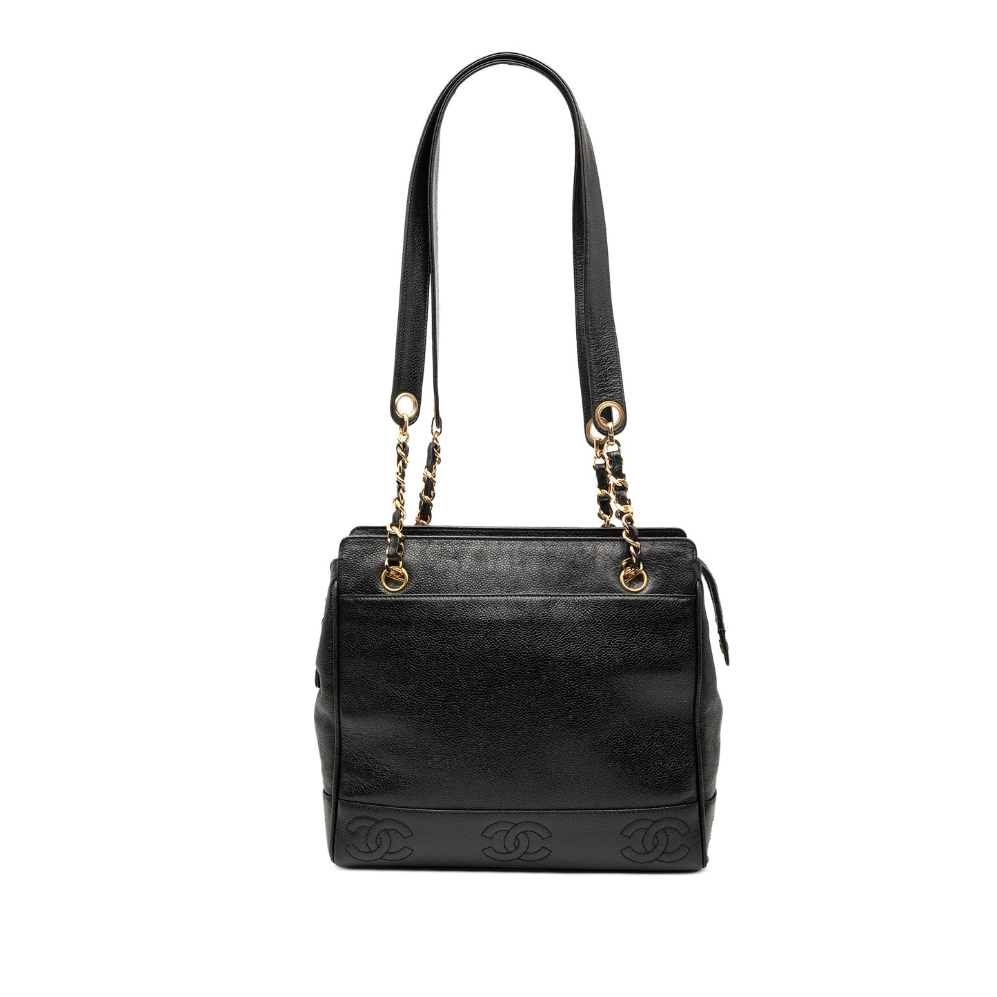 Chanel Triple CC Caviar Shoulder Bag