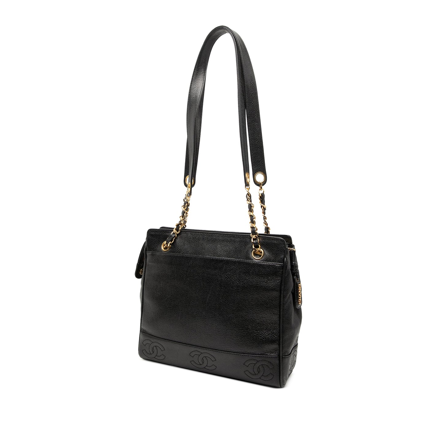 Chanel Triple CC Caviar Shoulder Bag