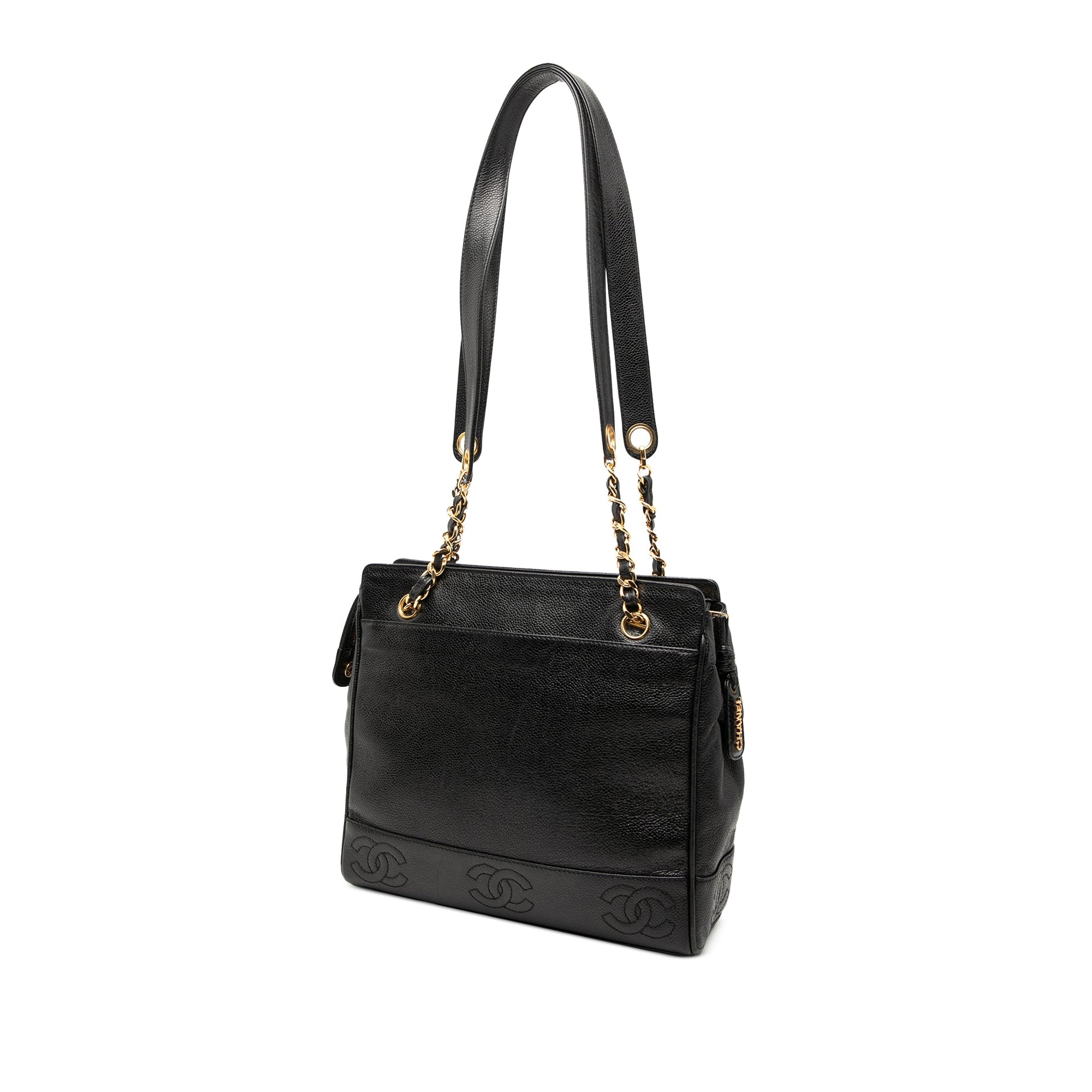 Chanel Triple CC Caviar Shoulder Bag
