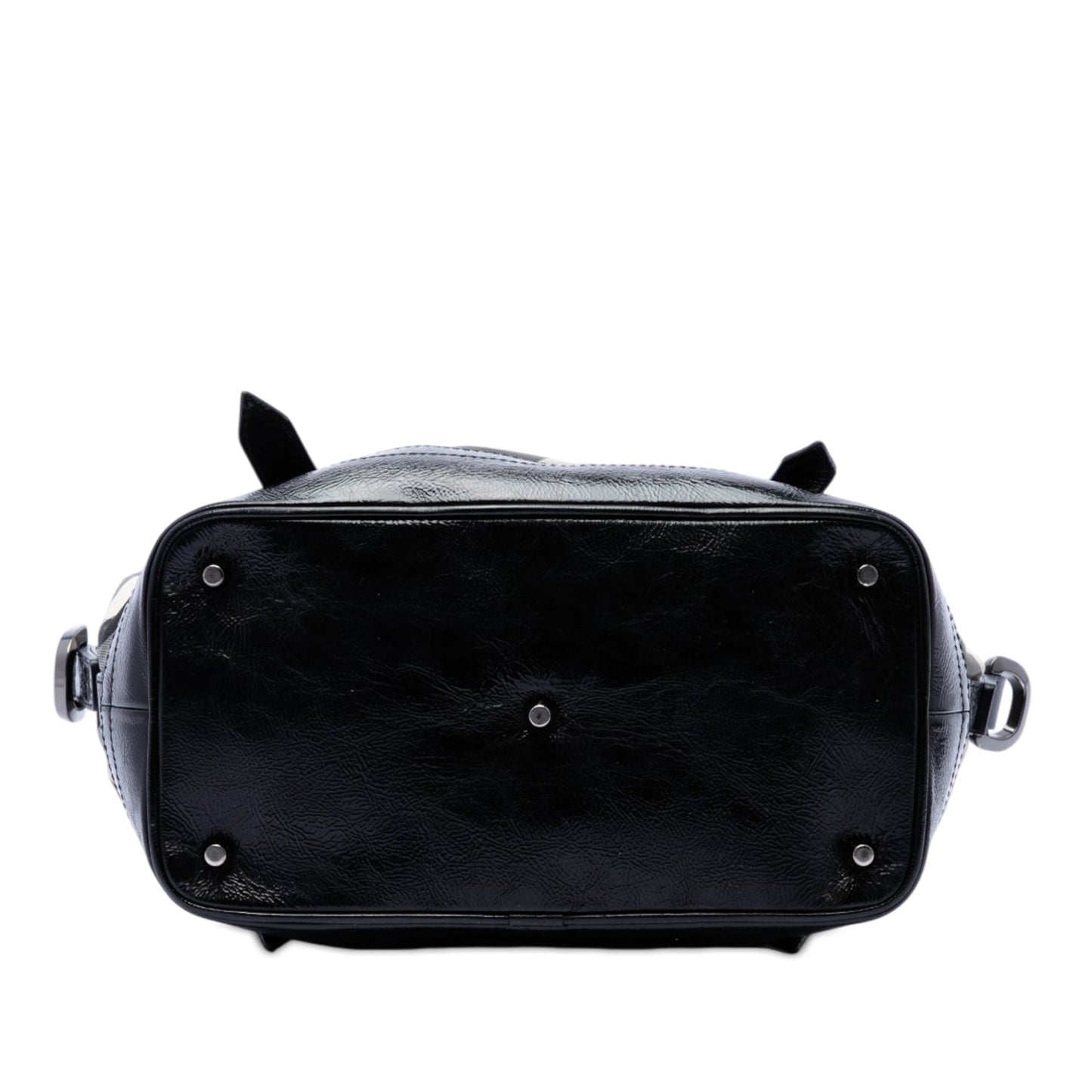 Burberry Beat Check Nylon Lowry Satchel