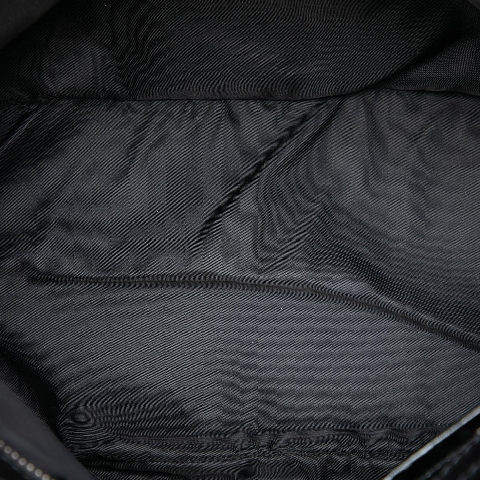 Burberry Beat Check Nylon Lowry Satchel